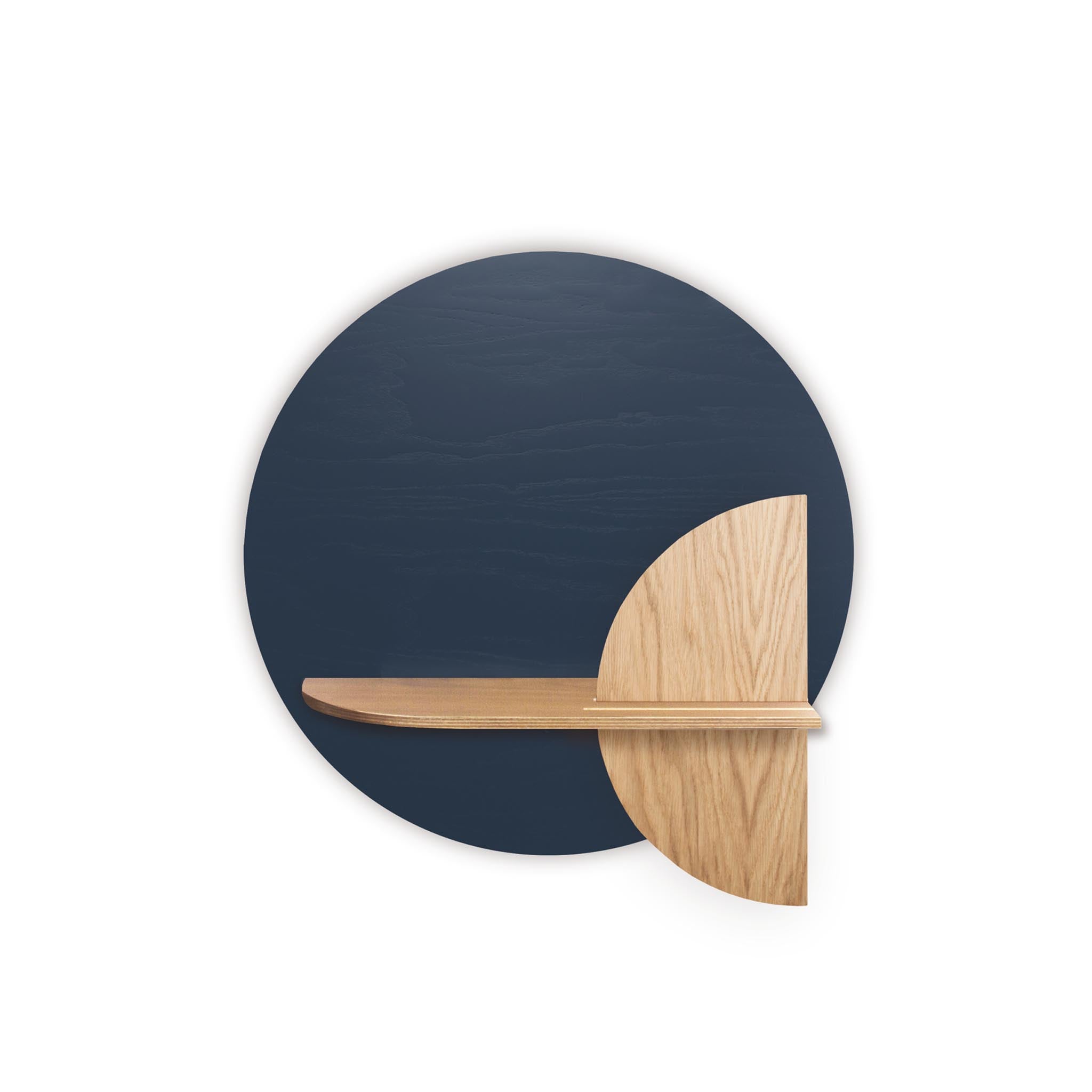 Étagère murale Alba DUO · Cercle bleu