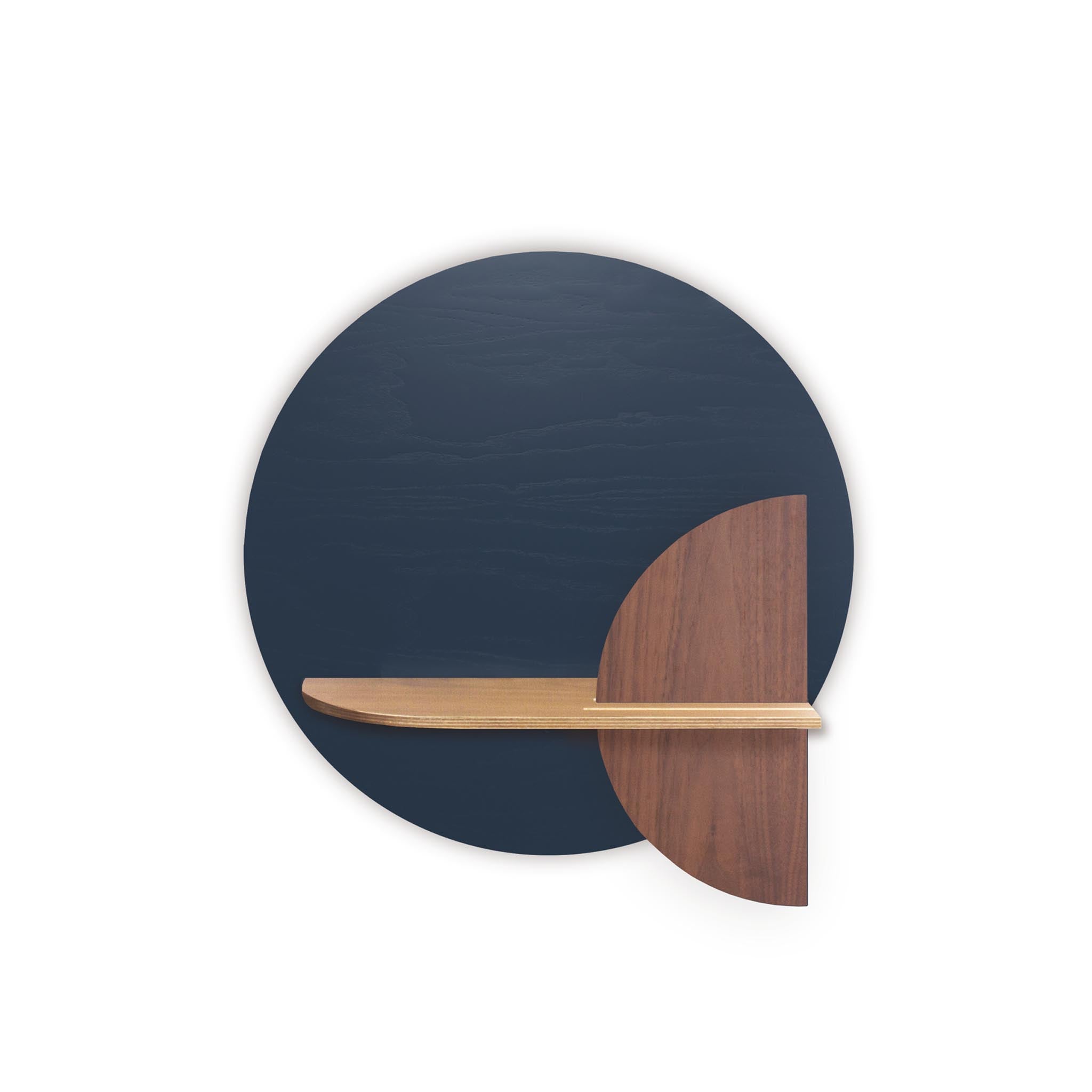 Étagère murale Alba DUO · Cercle bleu