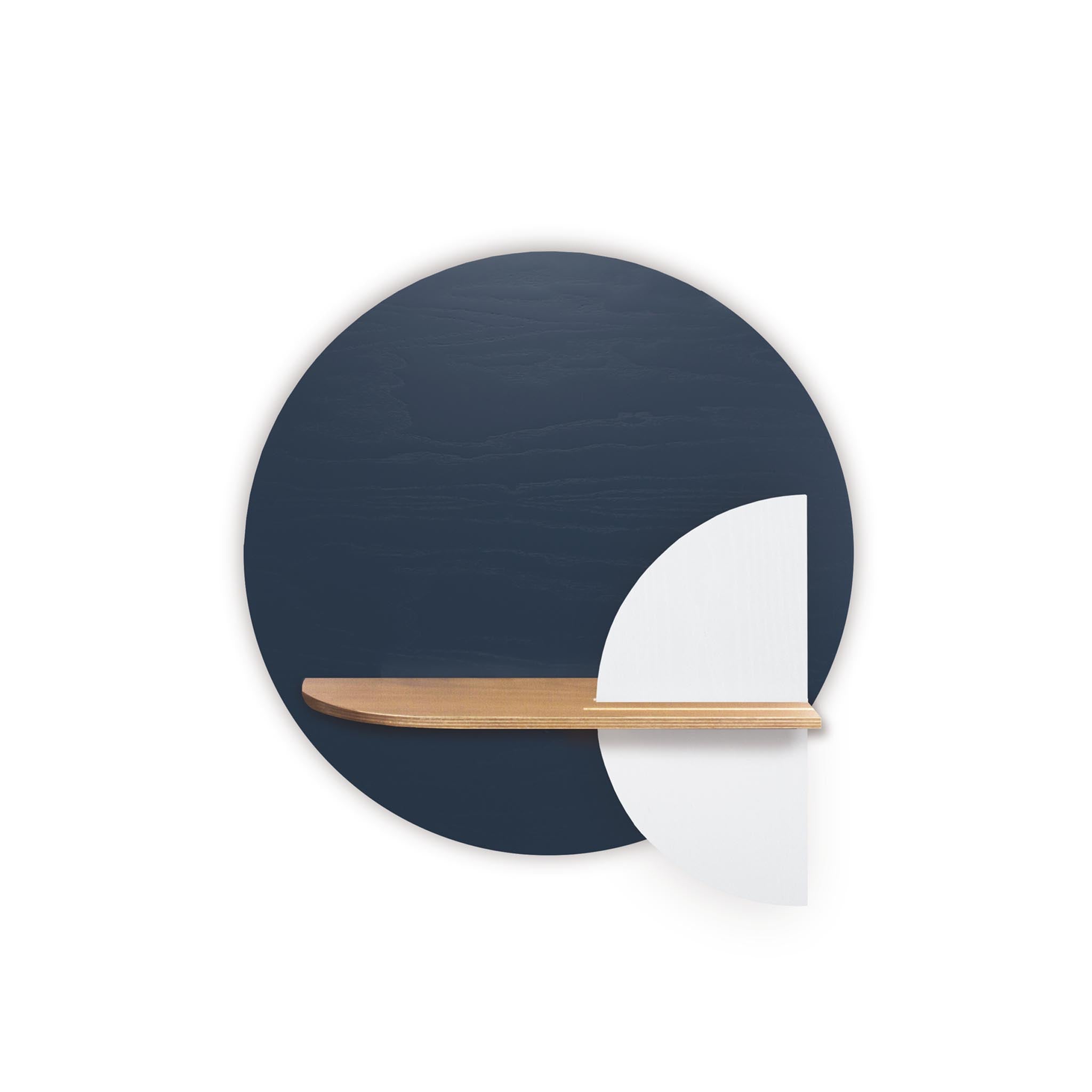 Étagère murale Alba DUO · Cercle bleu