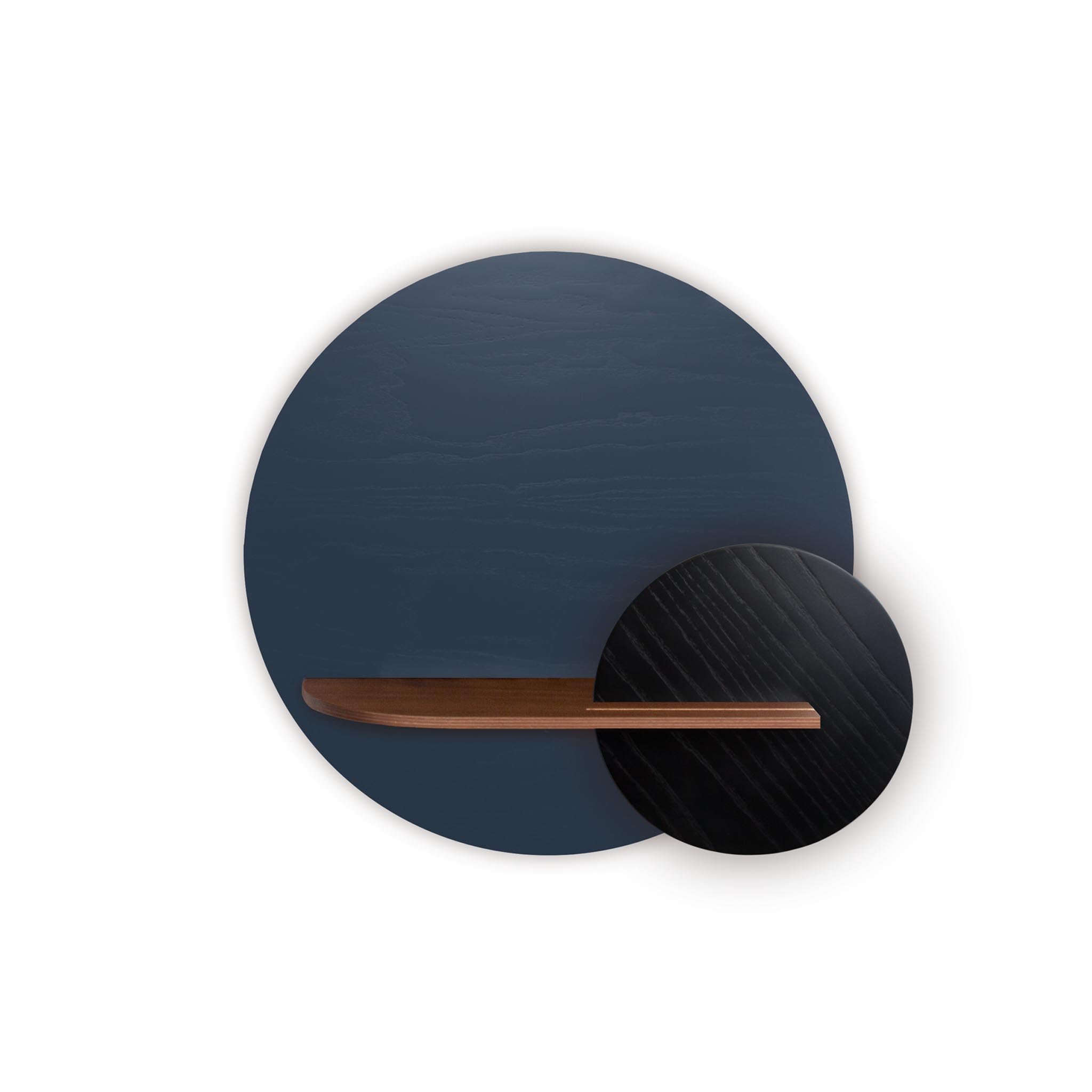 Étagère murale Alba DUO · Cercle bleu