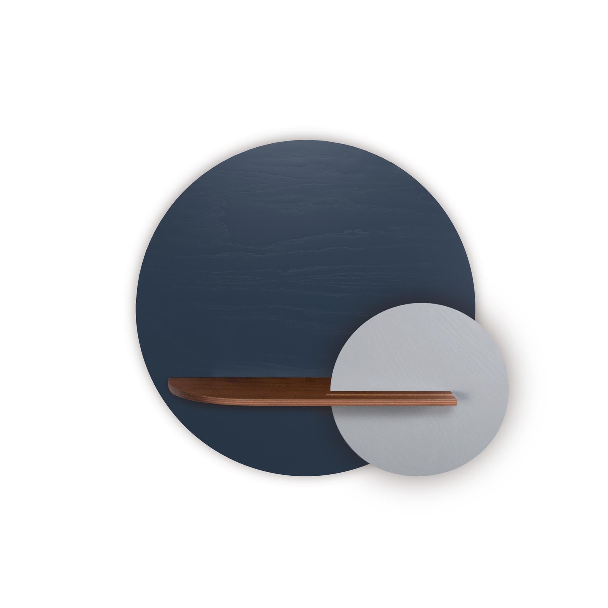 Étagère murale Alba DUO · Cercle bleu