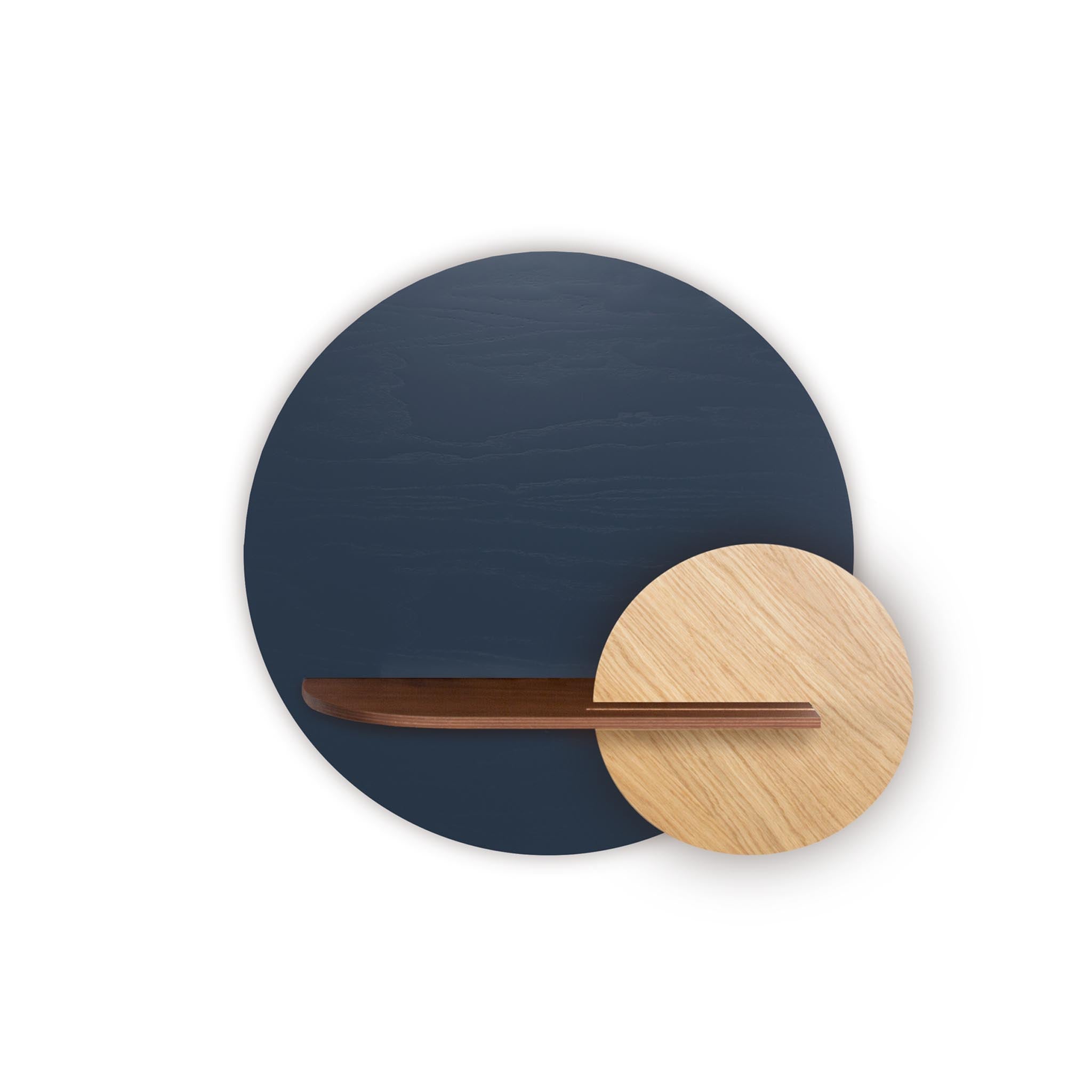 Étagère murale Alba DUO · Cercle bleu