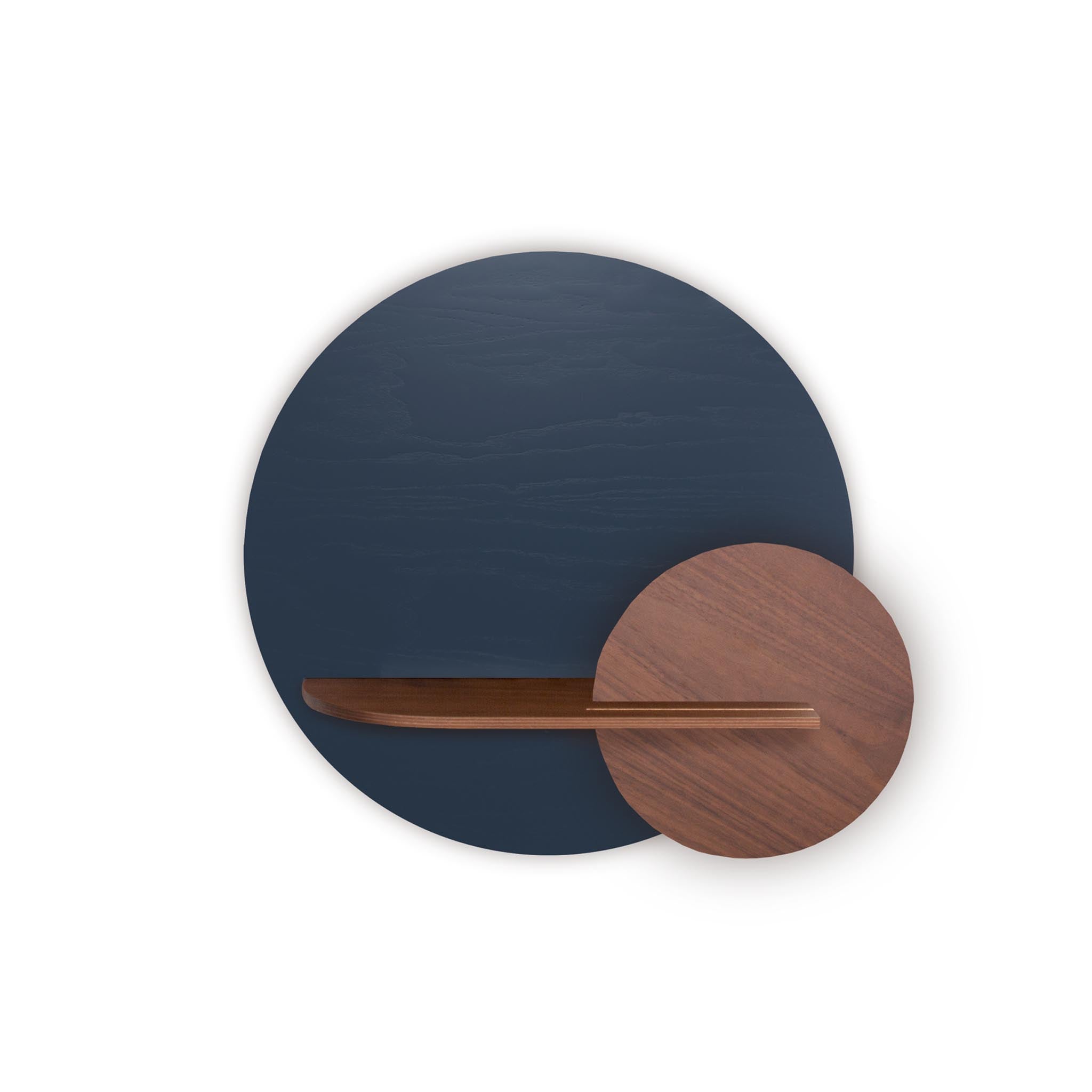 Étagère murale Alba DUO · Cercle bleu