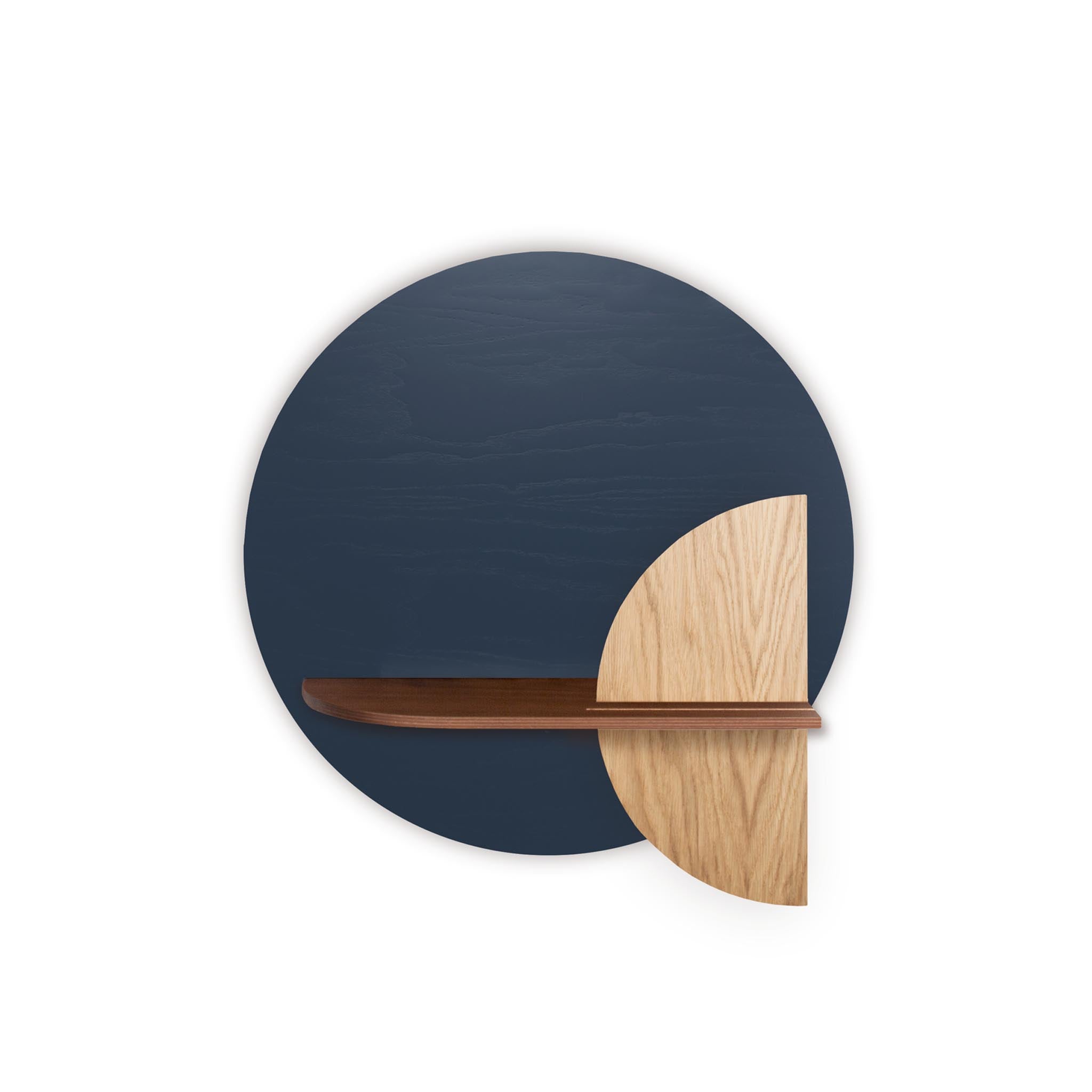 Étagère murale Alba DUO · Cercle bleu