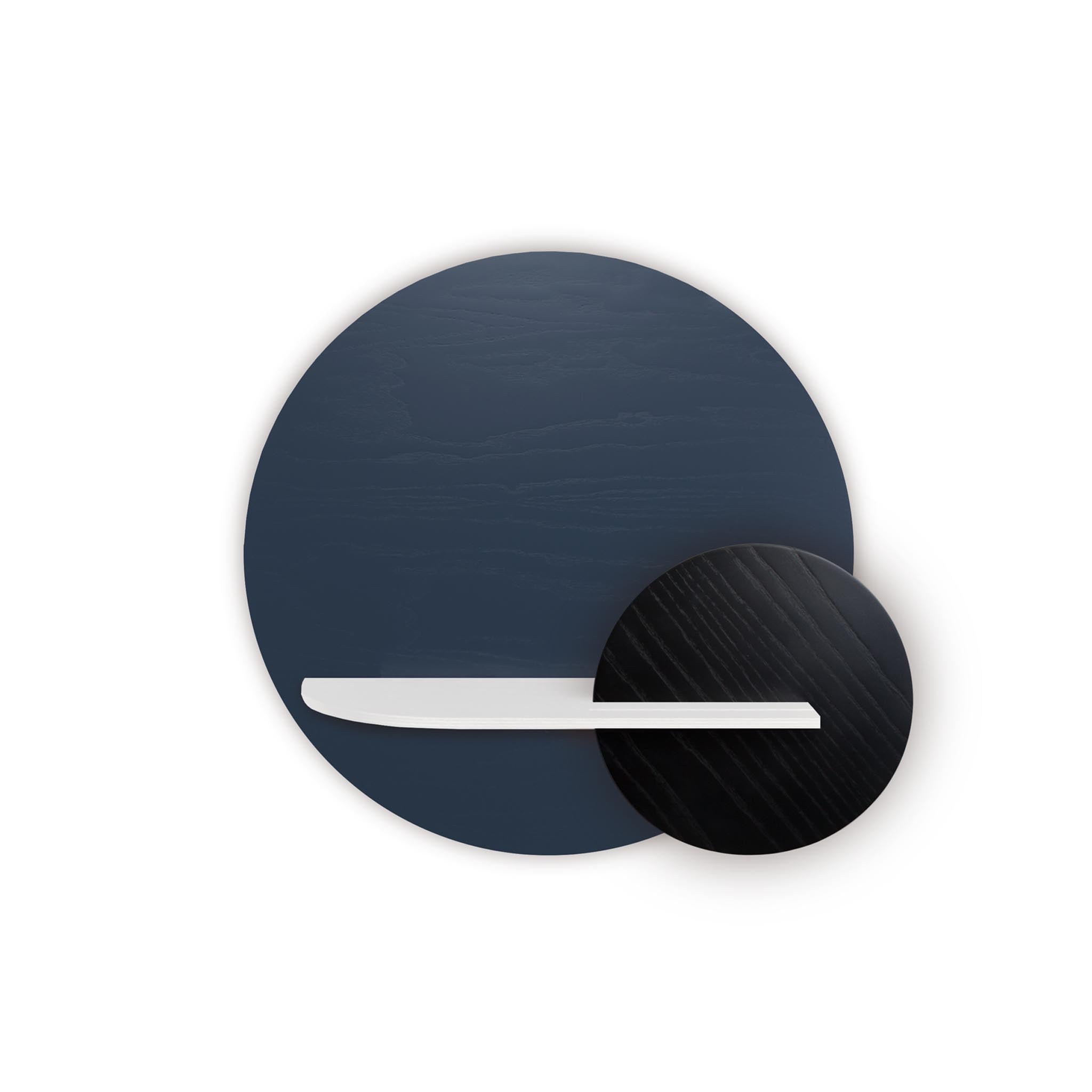 Étagère murale Alba DUO · Cercle bleu