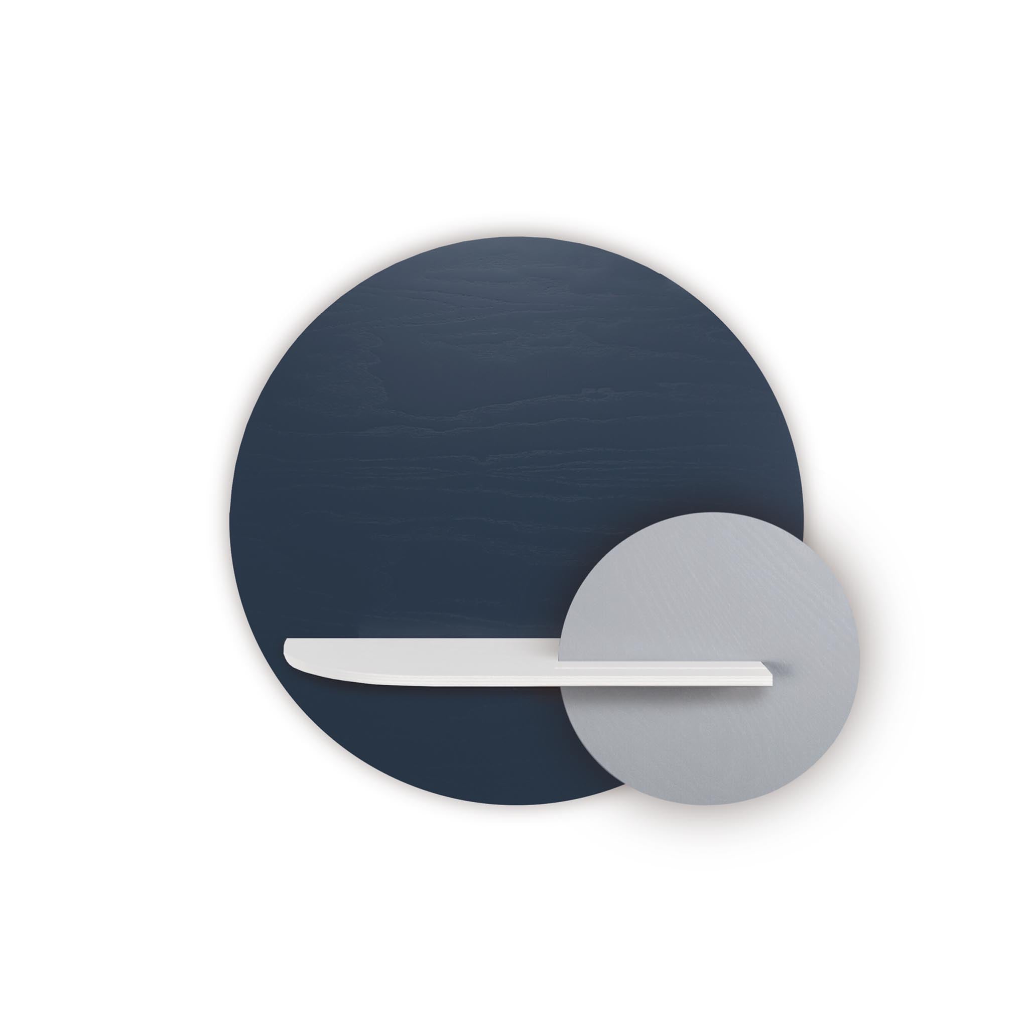 Étagère murale Alba DUO · Cercle bleu