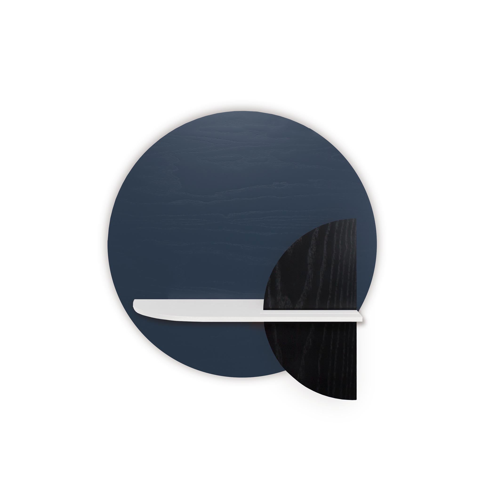 Étagère murale Alba DUO · Cercle bleu