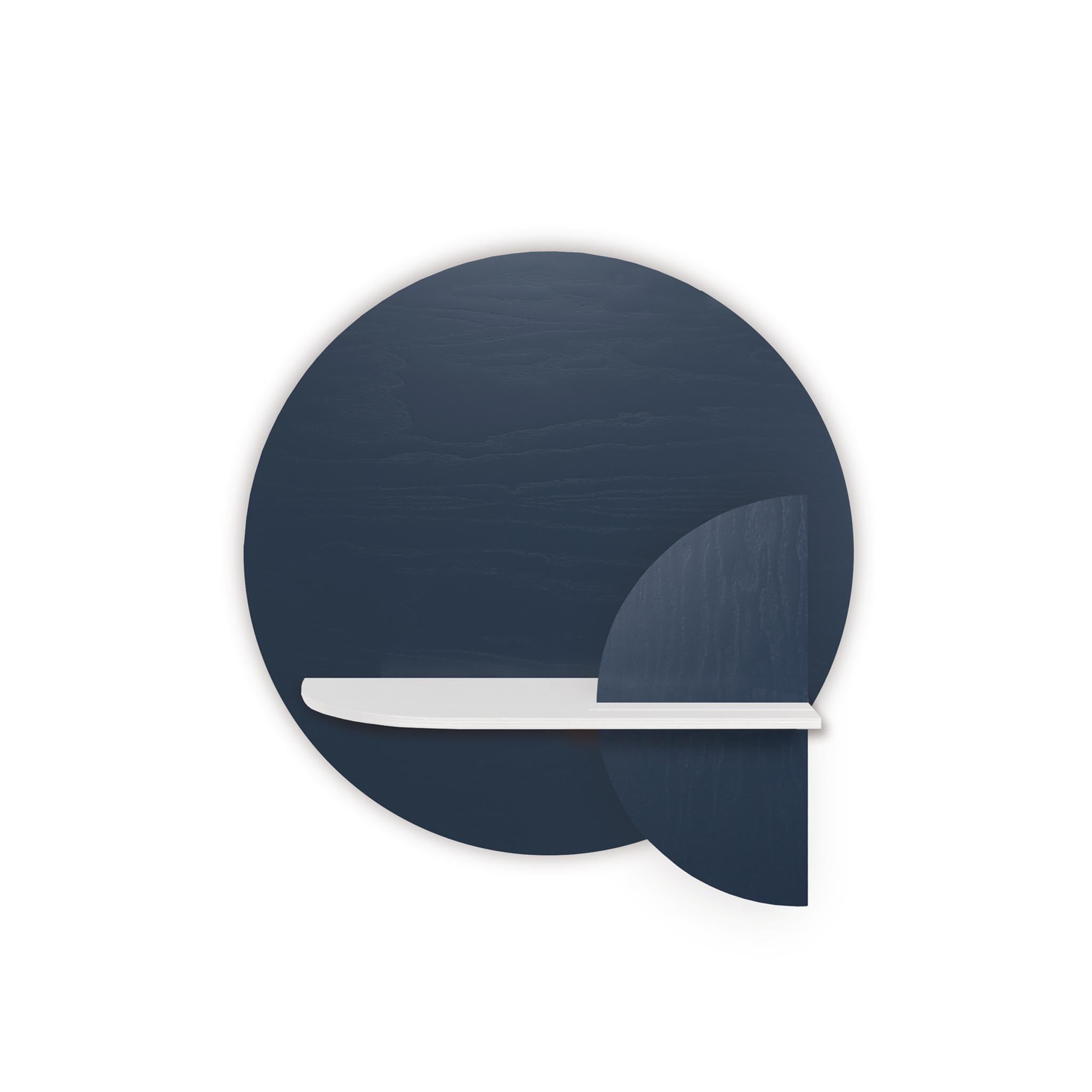 Étagère murale Alba DUO · Cercle bleu