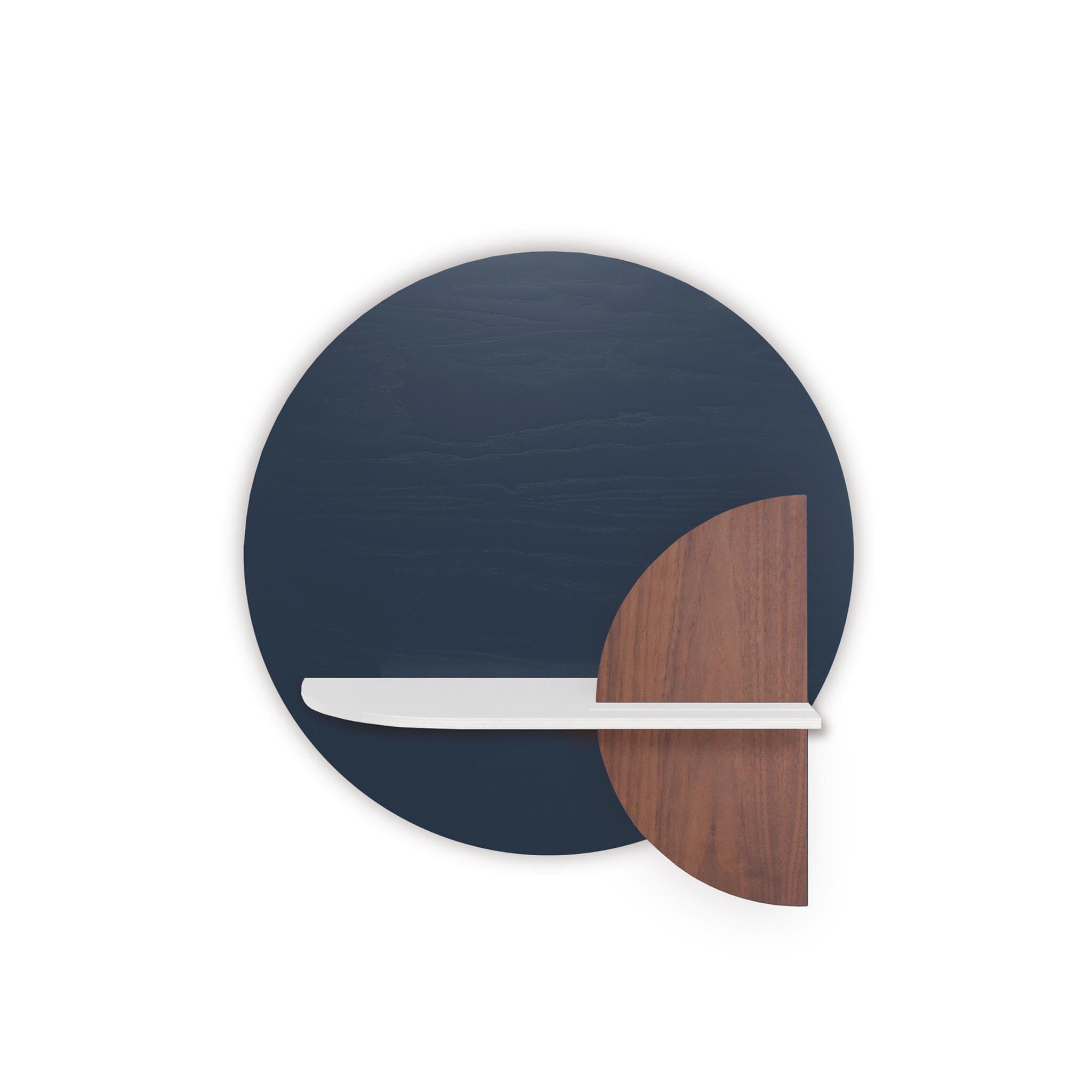Étagère murale Alba DUO · Cercle bleu