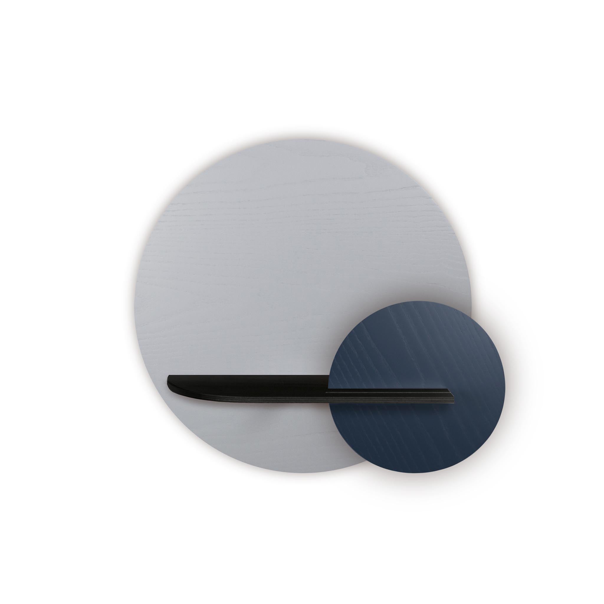 Alba Wall Shelf · Grey circle