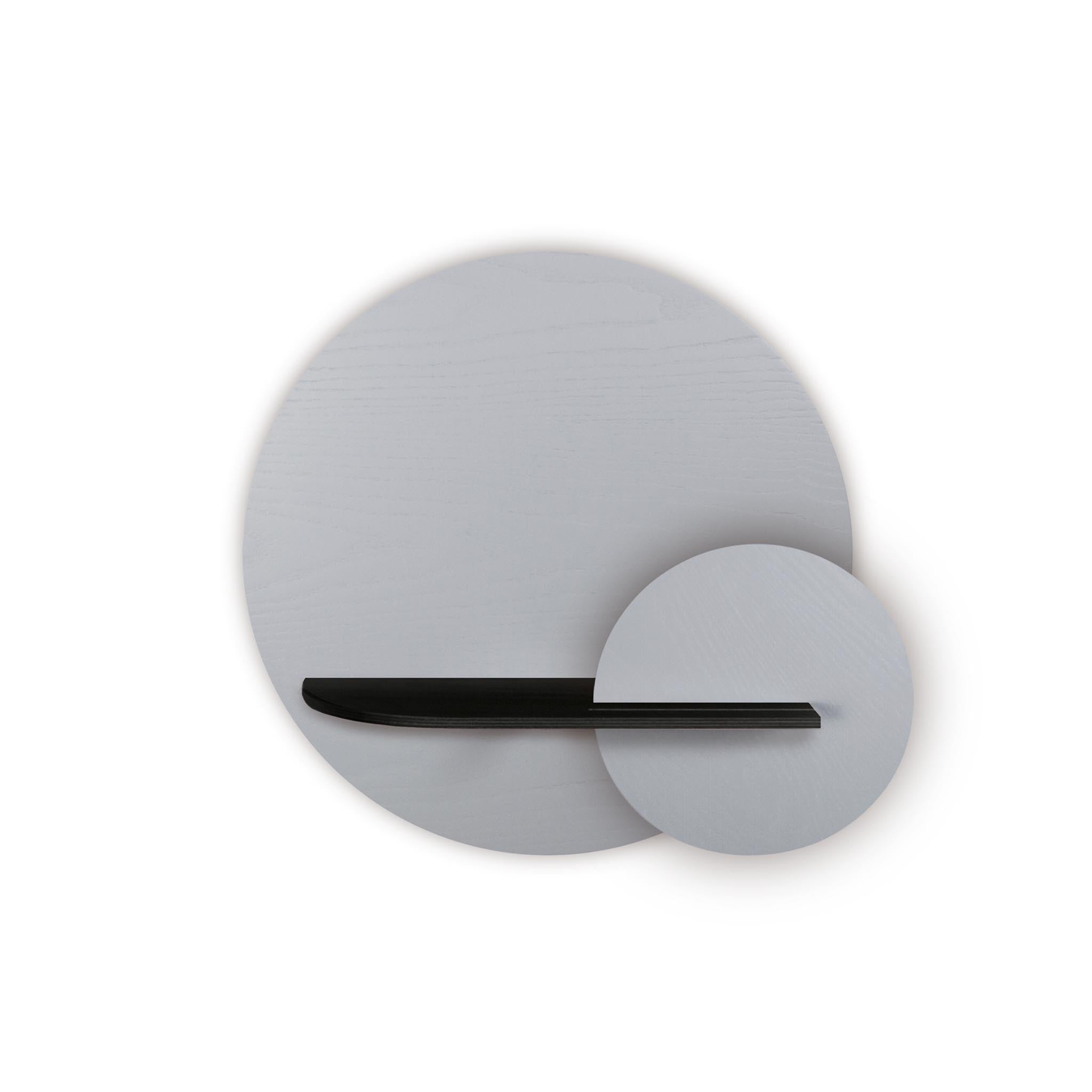 Alba Wall Shelf · Grey circle