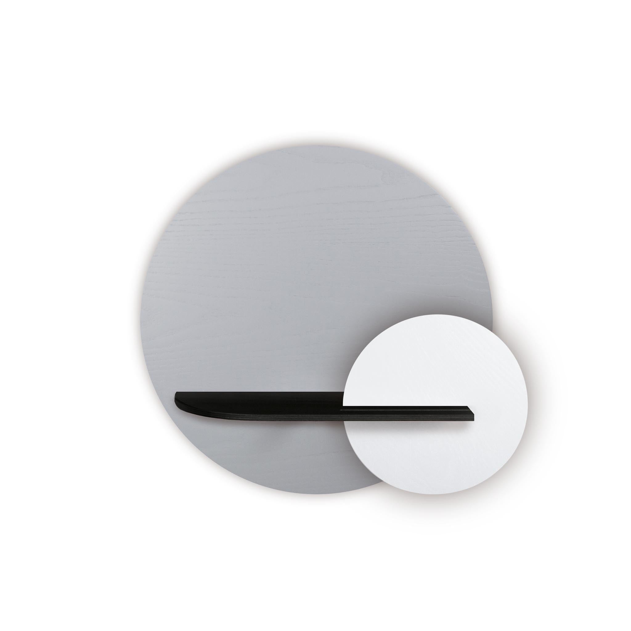 Alba Wall Shelf · Grey circle