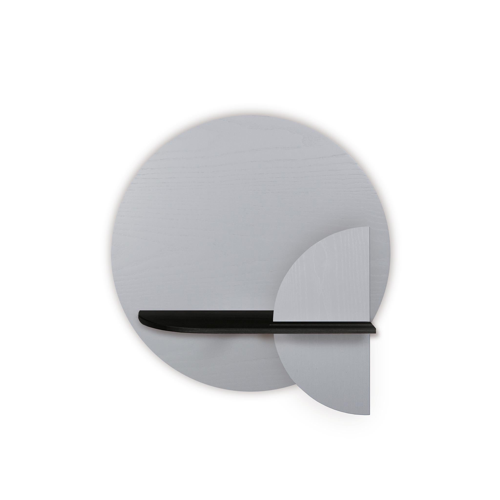 Étagère murale Alba DUO · Cercle gris