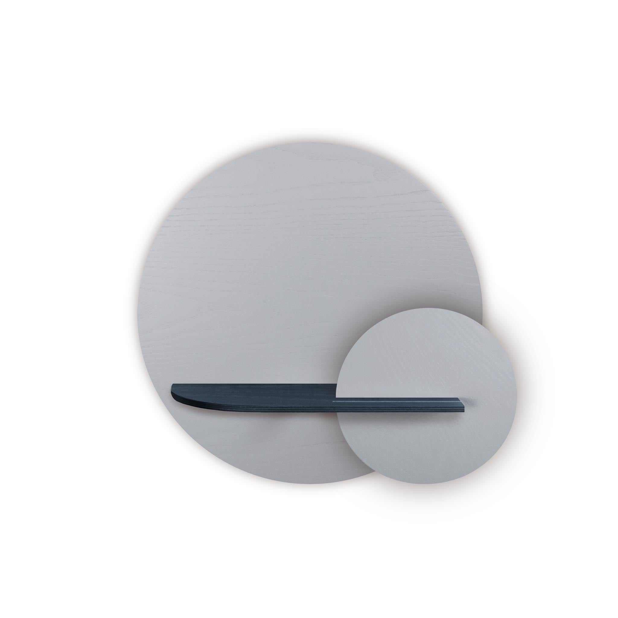 Étagère murale Alba DUO · Cercle gris