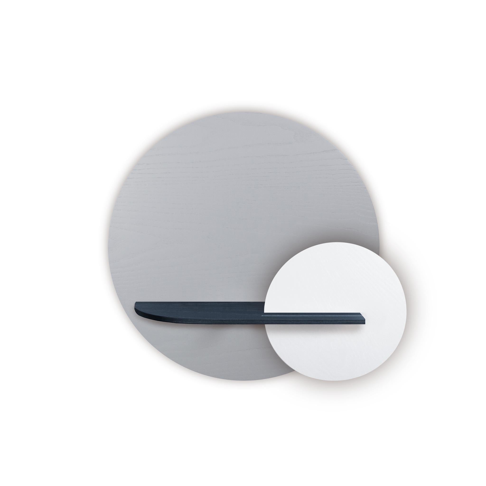 Alba Wall Shelf · Grey circle