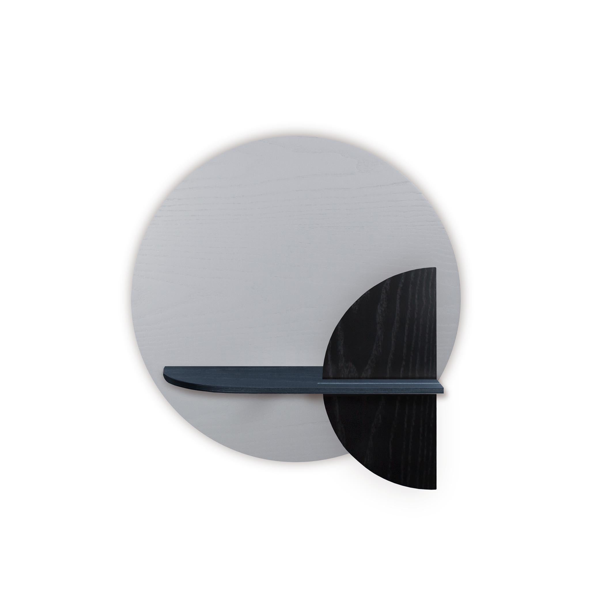 Alba Wall Shelf · Grey circle
