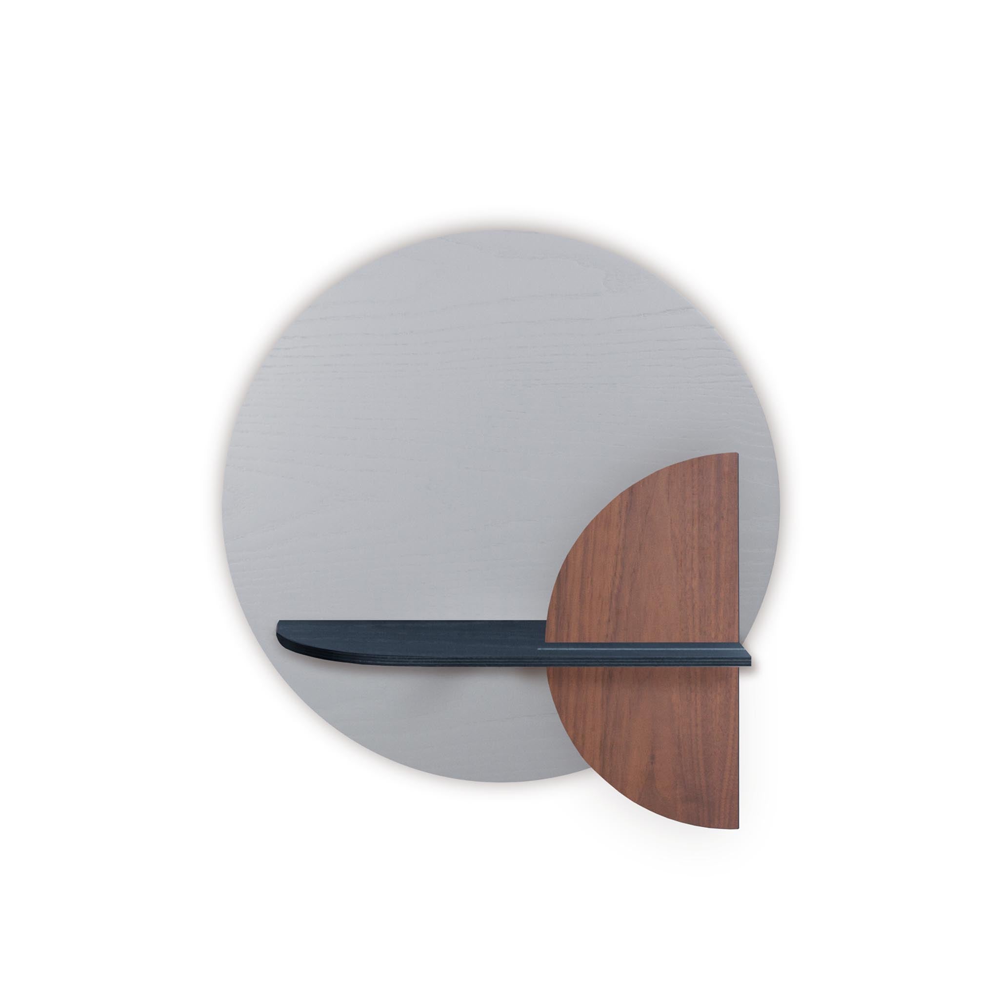 Alba Wall Shelf · Grey circle