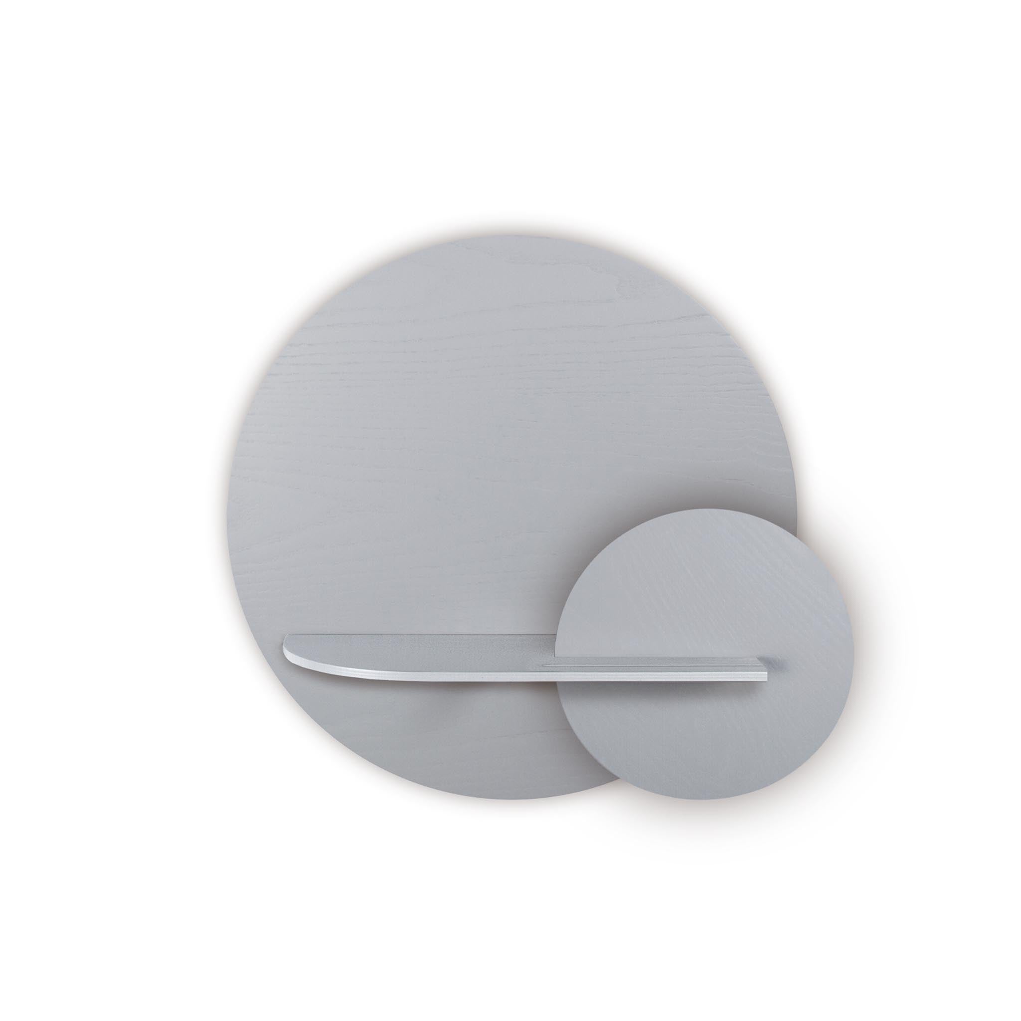 Alba Wall Shelf · Grey circle