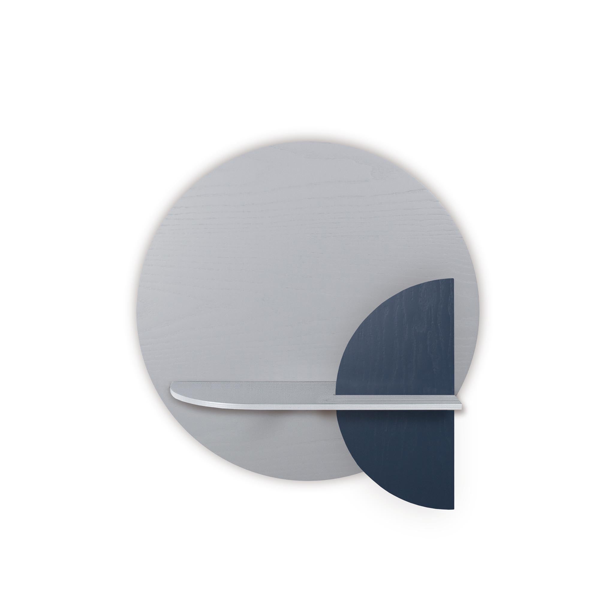 Alba Wall Shelf · Grey circle