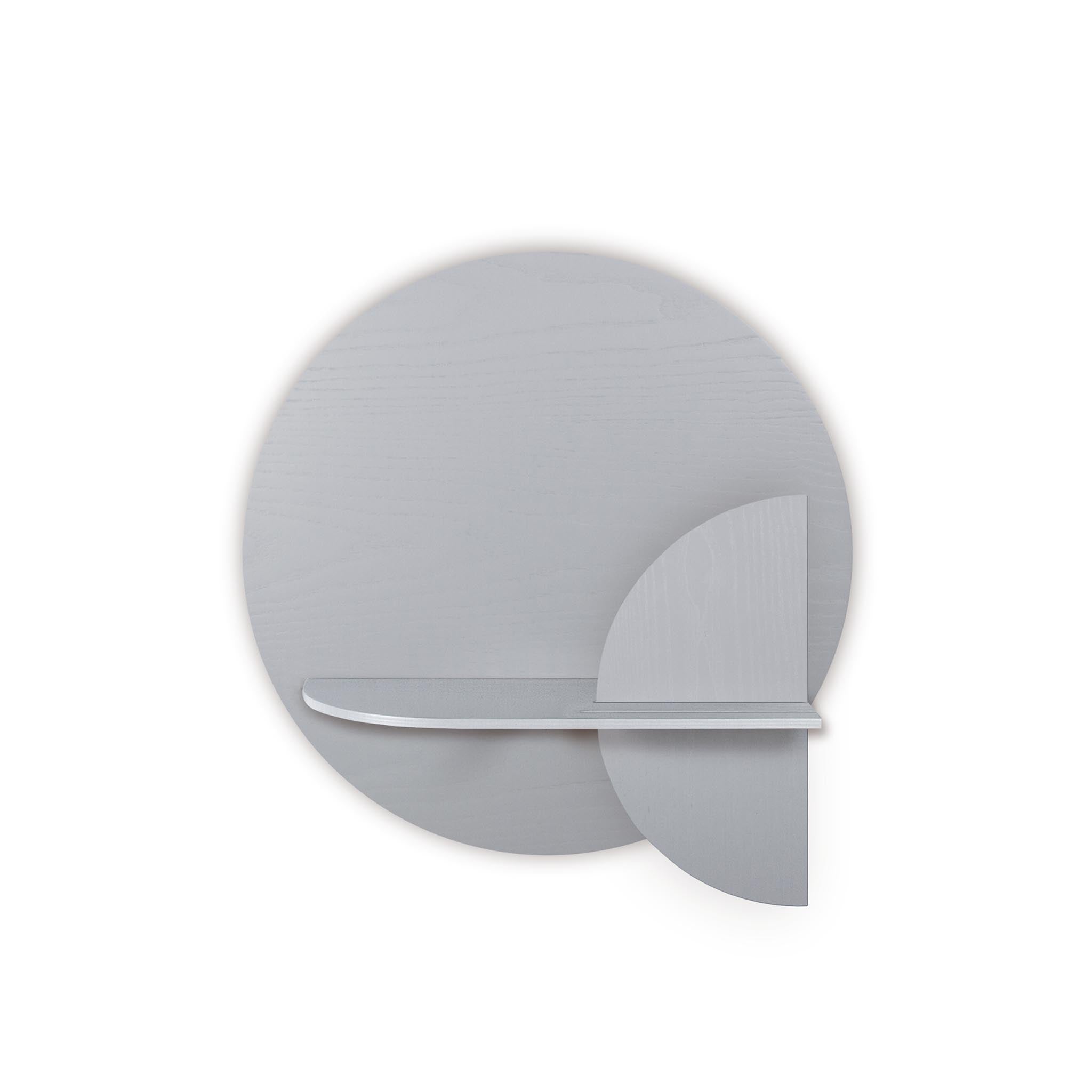 Étagère murale Alba DUO · Cercle gris