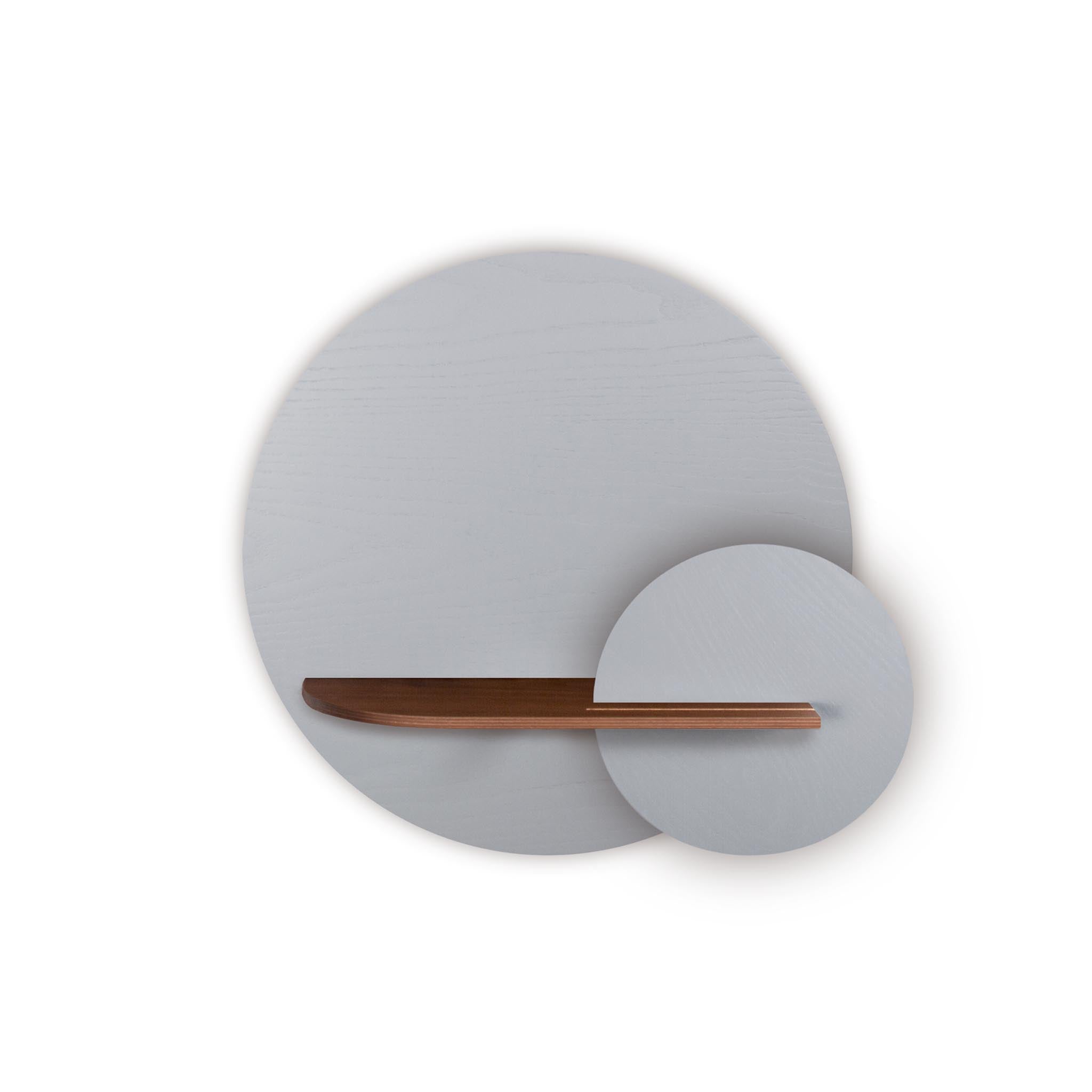 Alba Wall Shelf · Grey circle