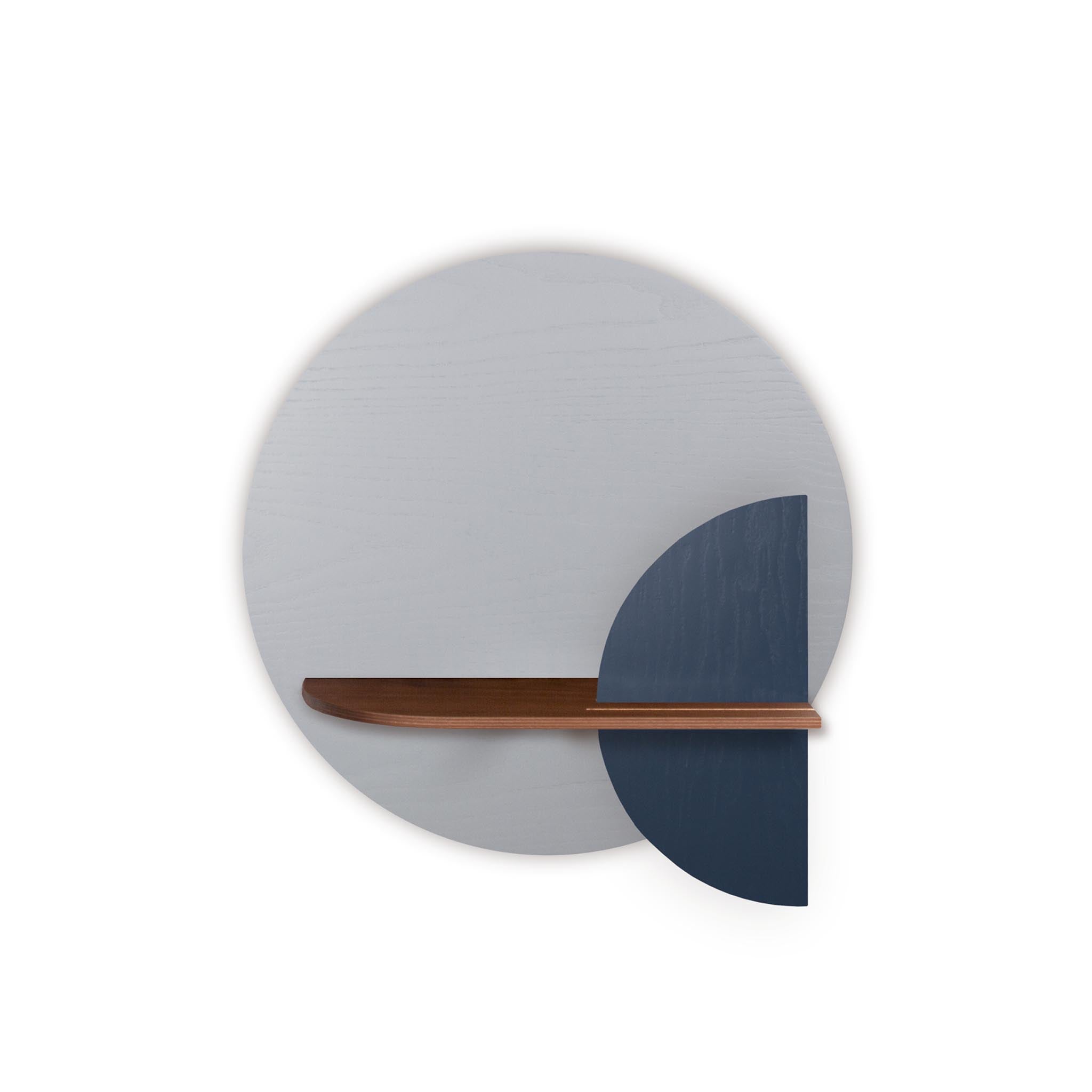Alba Wall Shelf · Grey circle