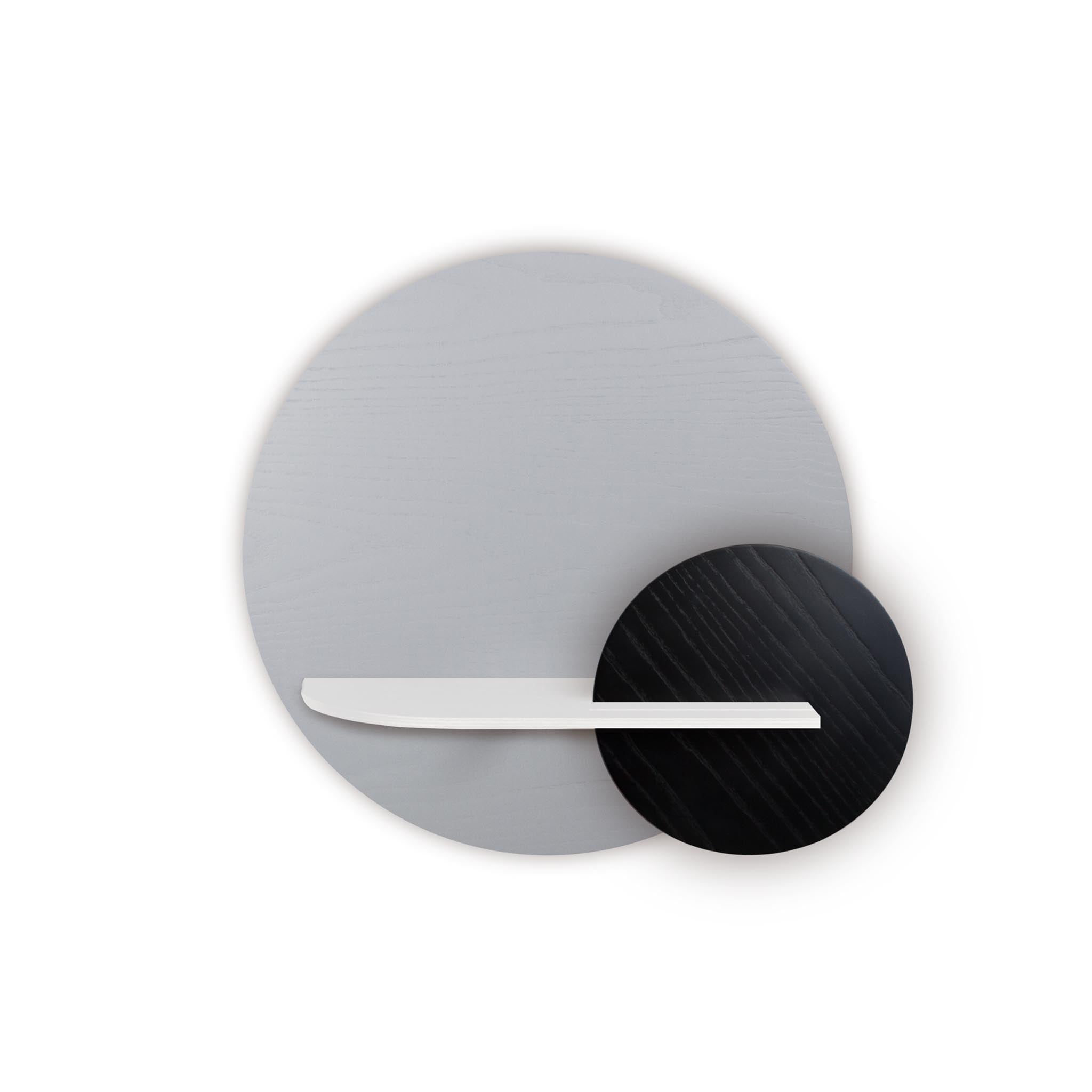 Alba Wall Shelf · Grey circle