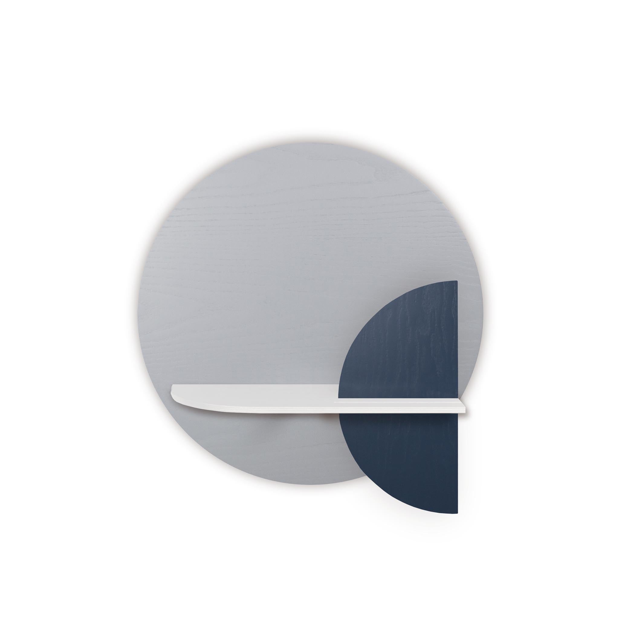 Étagère murale Alba DUO · Cercle gris