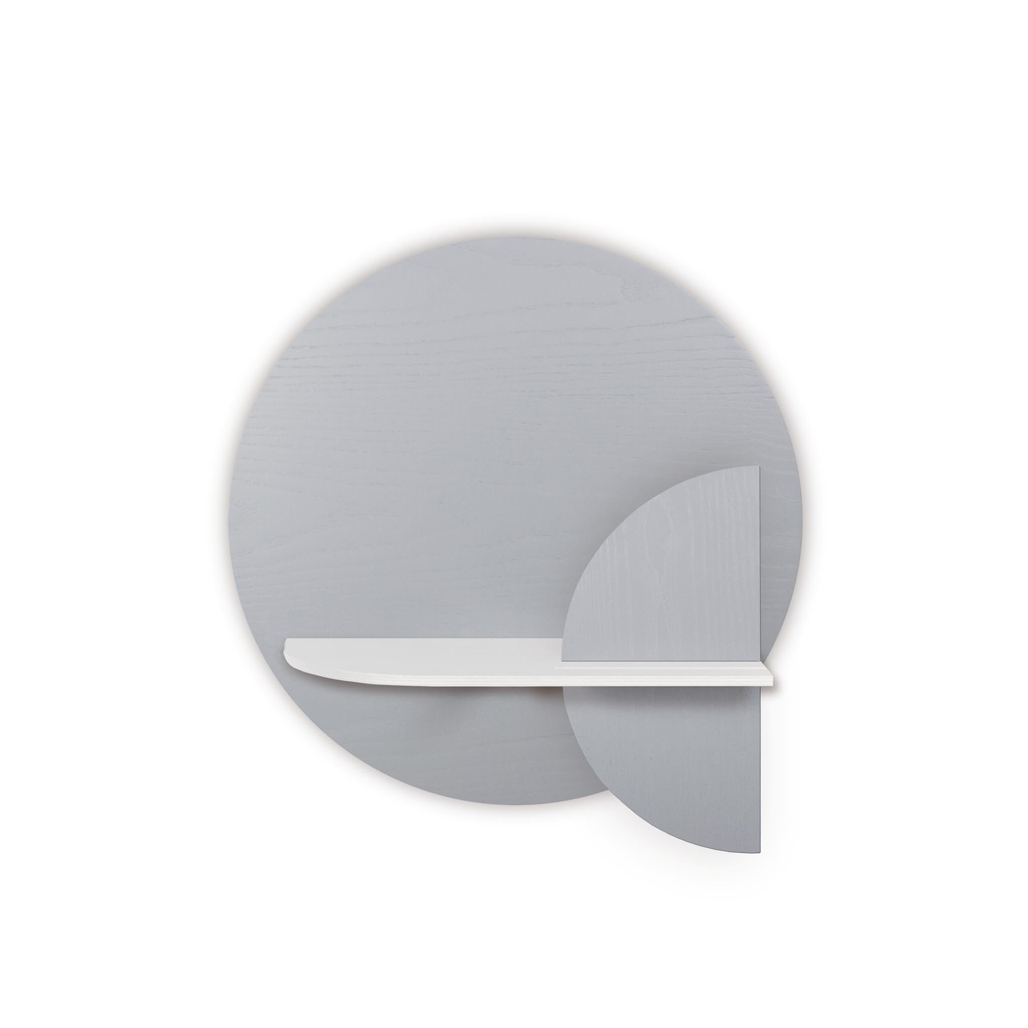 Étagère murale Alba DUO · Cercle gris