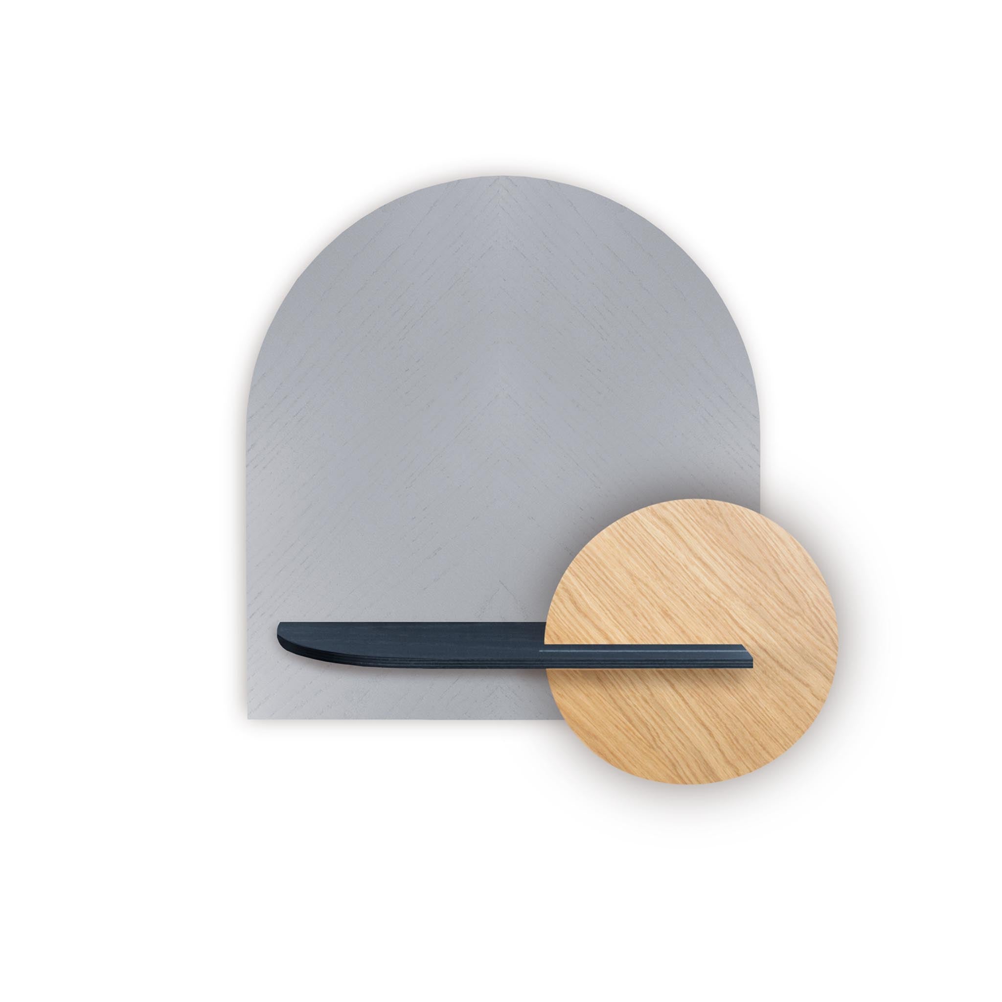 Étagère murale Alba DUO · Chevron gris