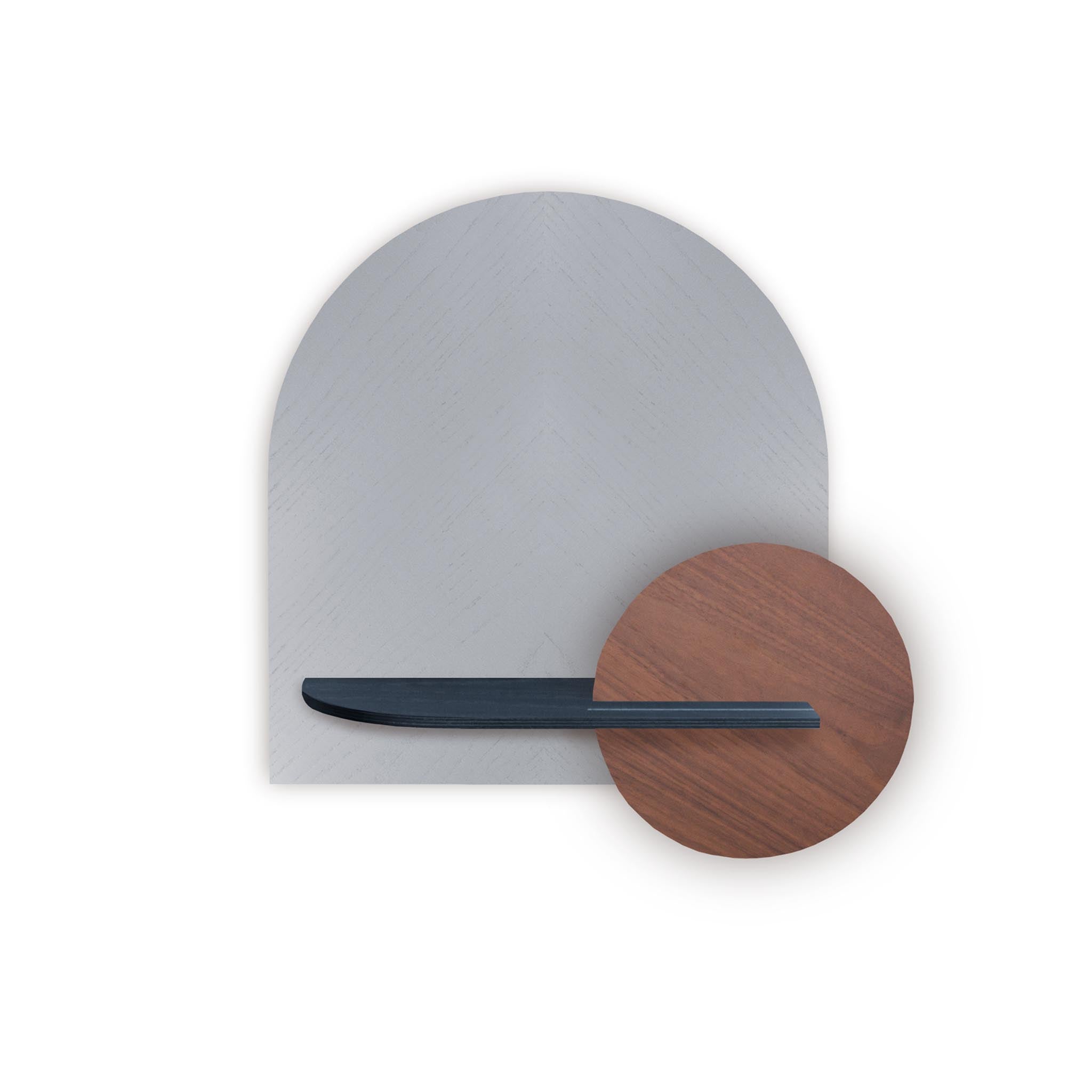 Étagère murale Alba DUO · Chevron gris