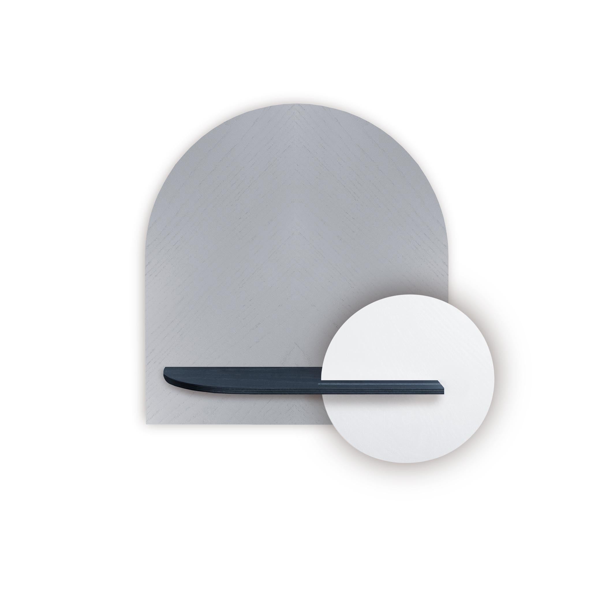 Étagère murale Alba DUO · Chevron gris