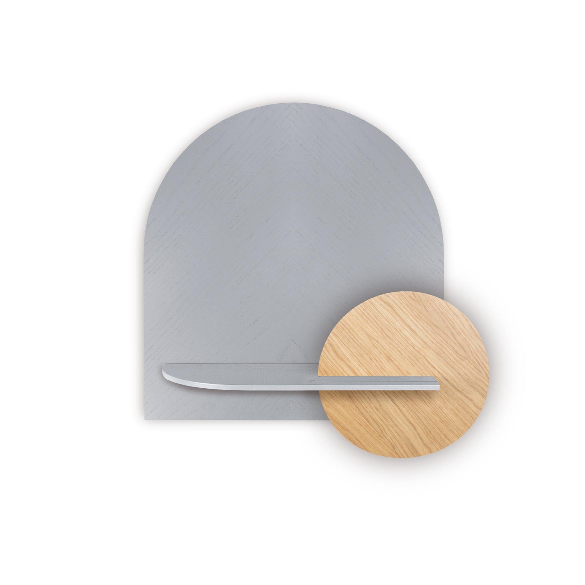 Étagère murale Alba DUO · Chevron gris