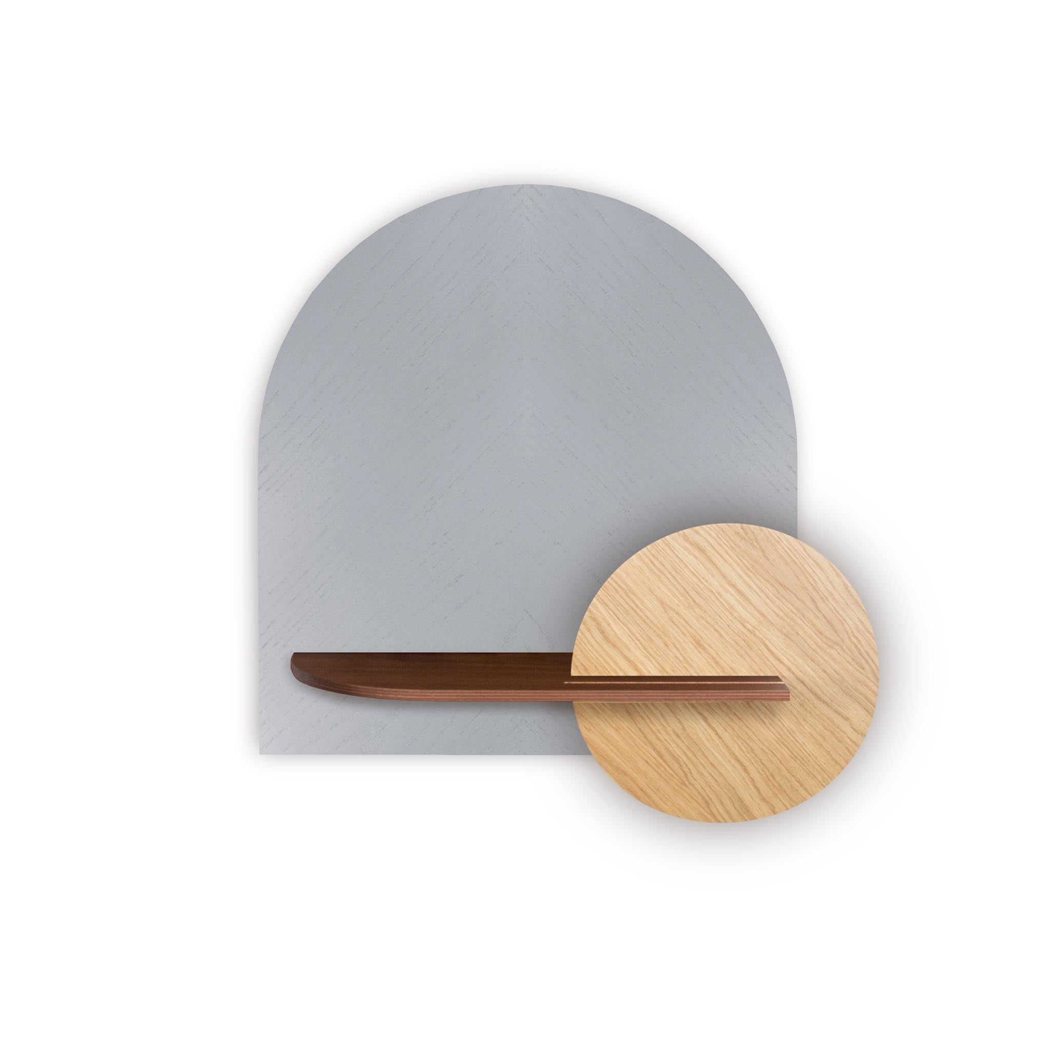 Étagère murale Alba DUO · Chevron gris