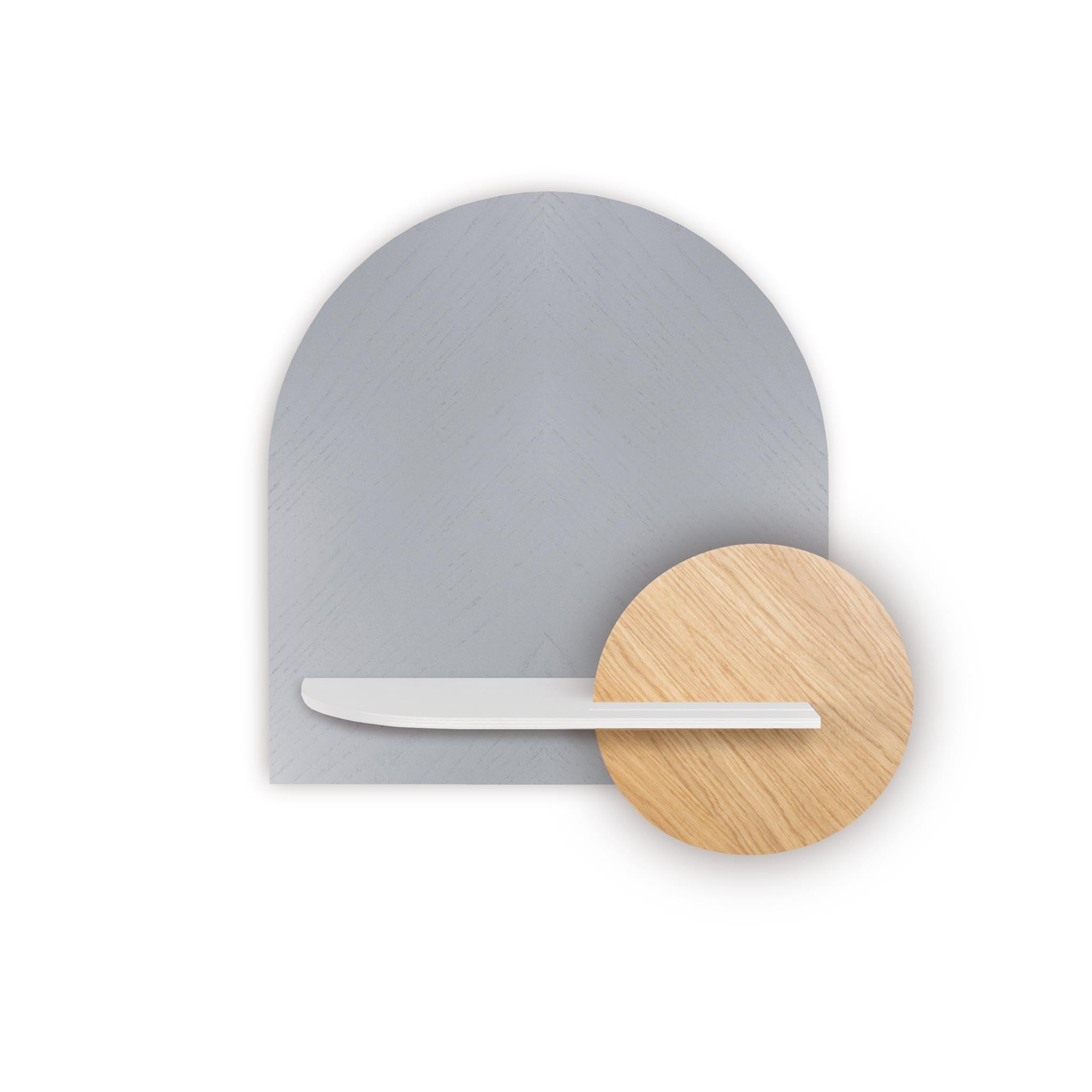 Étagère murale Alba DUO · Chevron gris