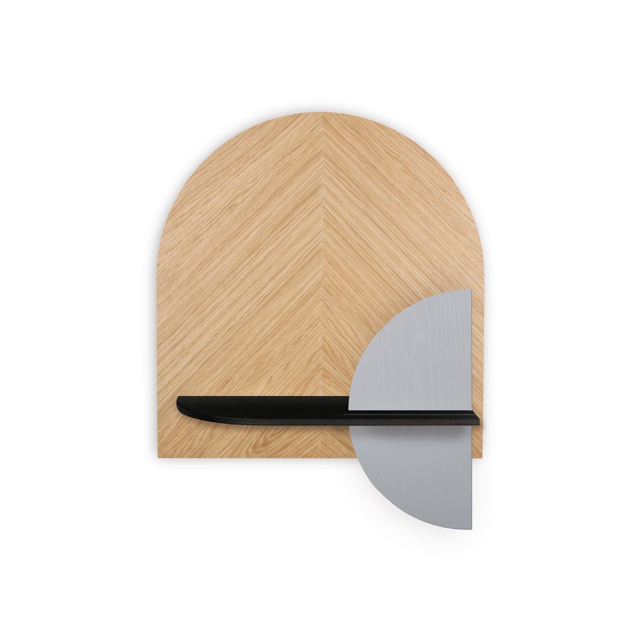 Étagère murale Alba DUO · Chêne en chevrons