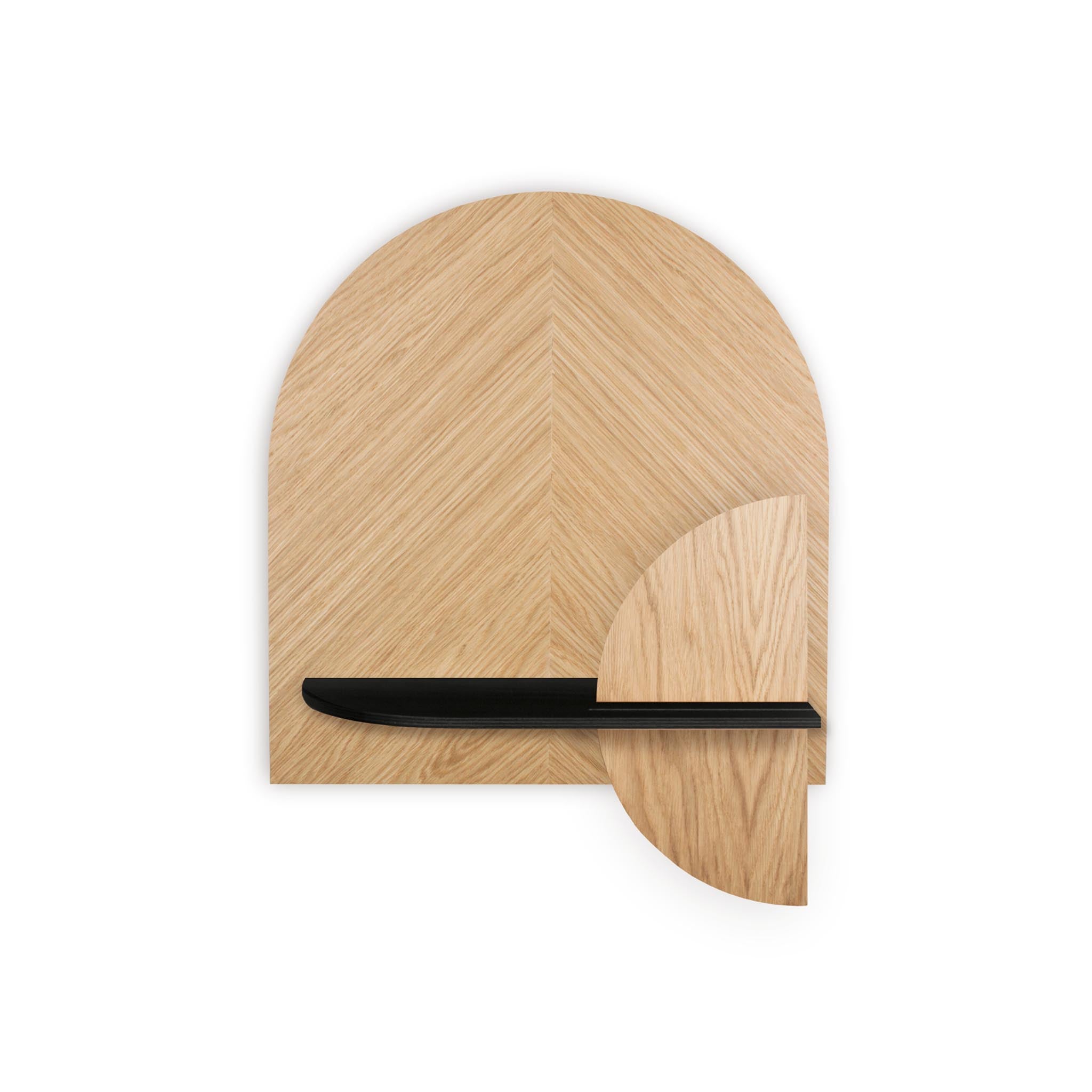 Étagère murale Alba DUO · Chêne en chevrons