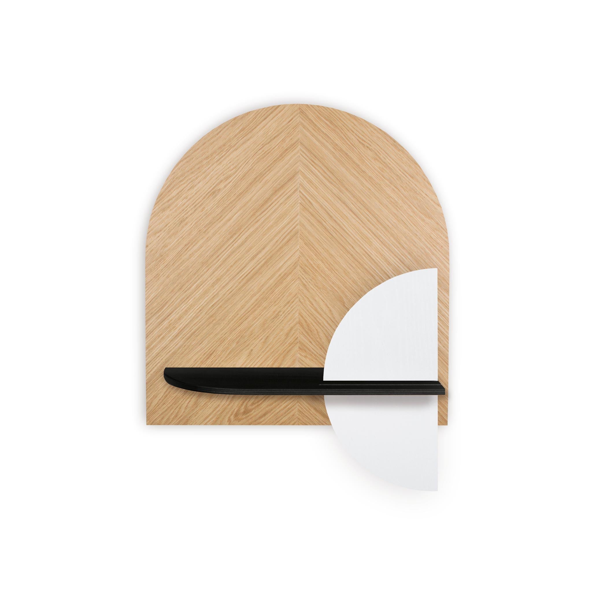 Étagère murale Alba DUO · Chêne en chevrons