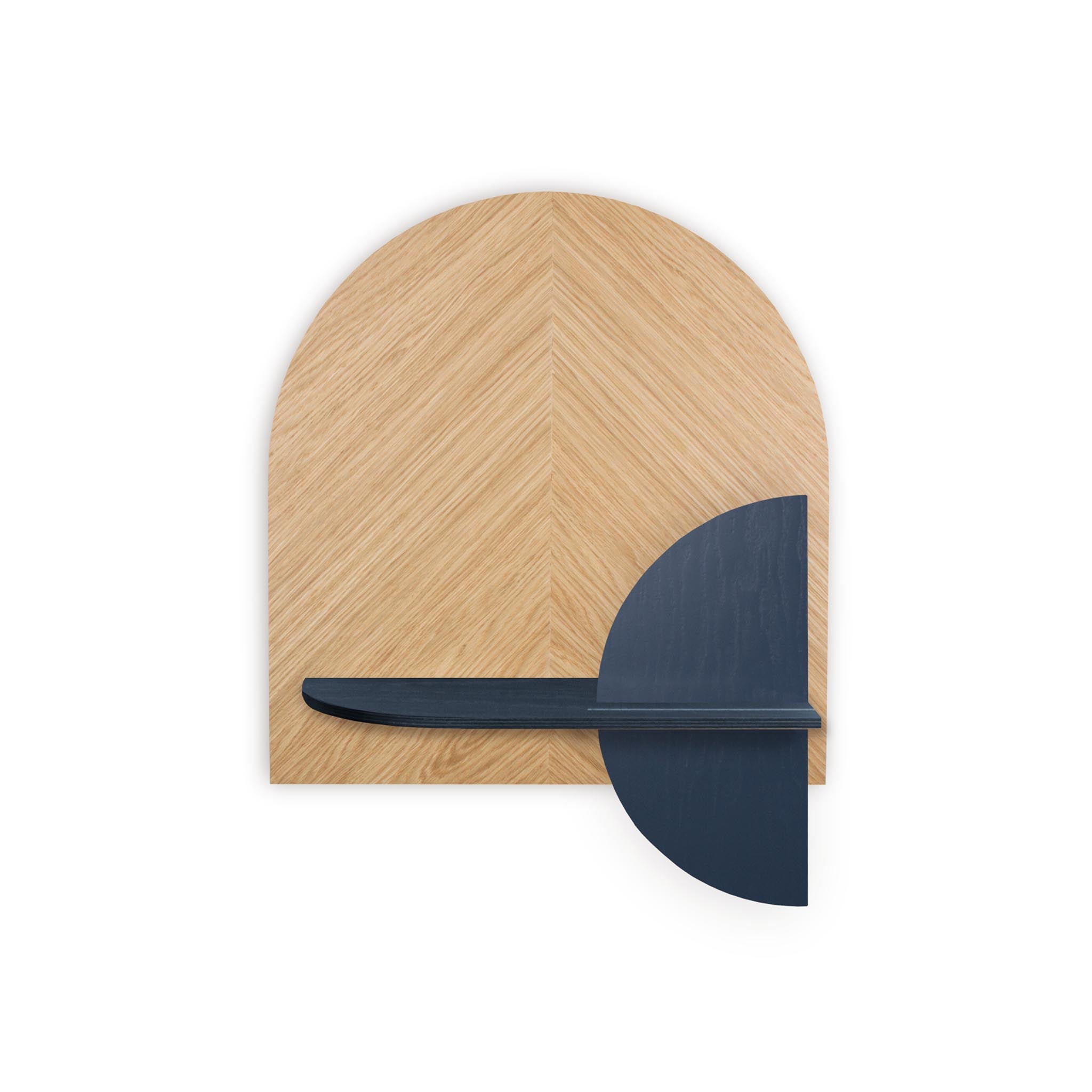 Étagère murale Alba DUO · Chêne en chevrons