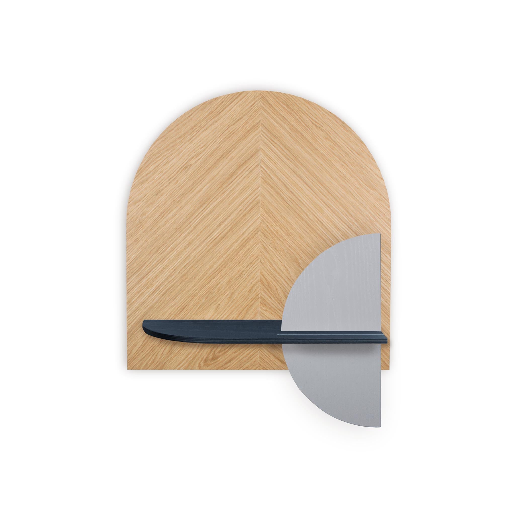 Étagère murale Alba DUO · Chêne en chevrons