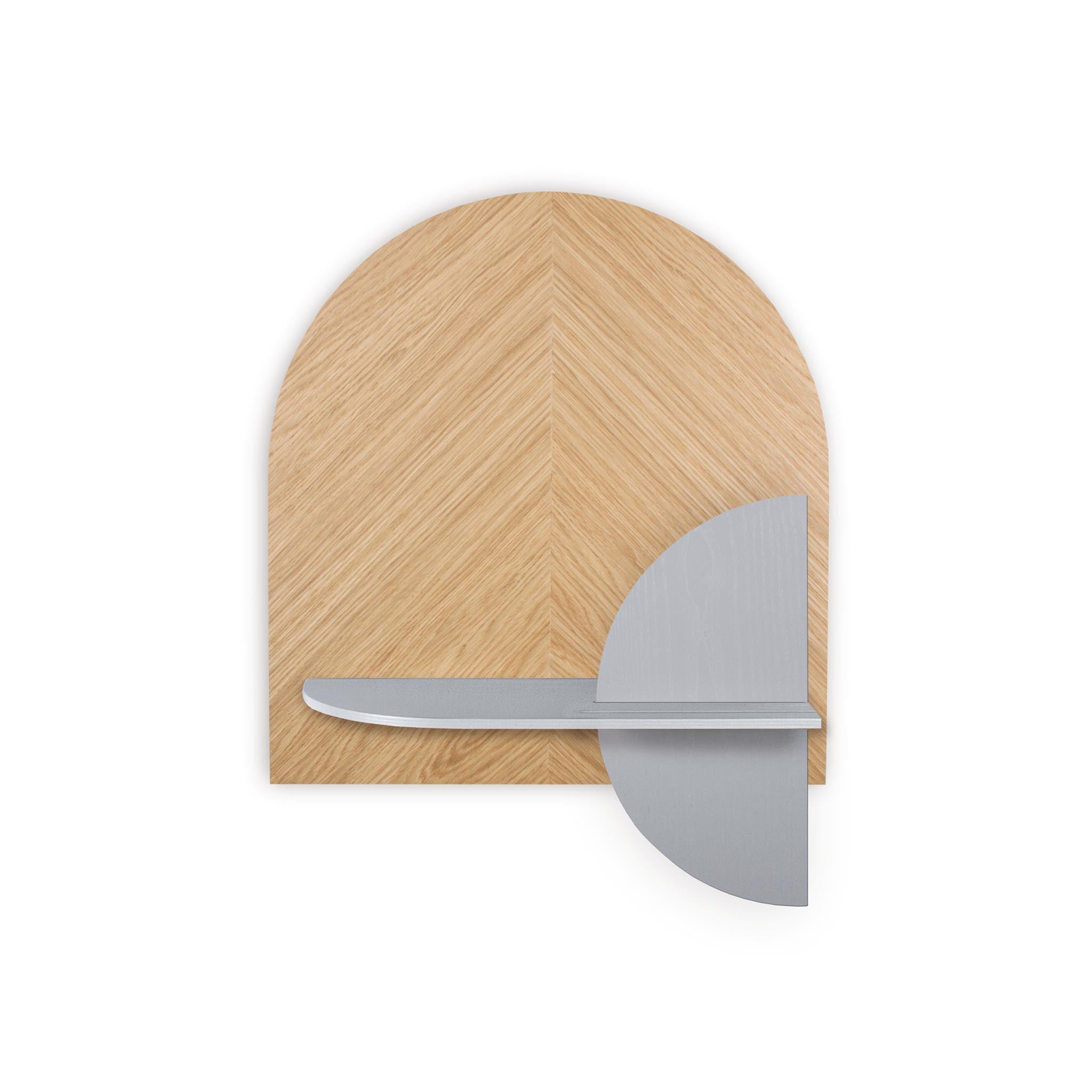 Étagère murale Alba DUO · Chêne en chevrons