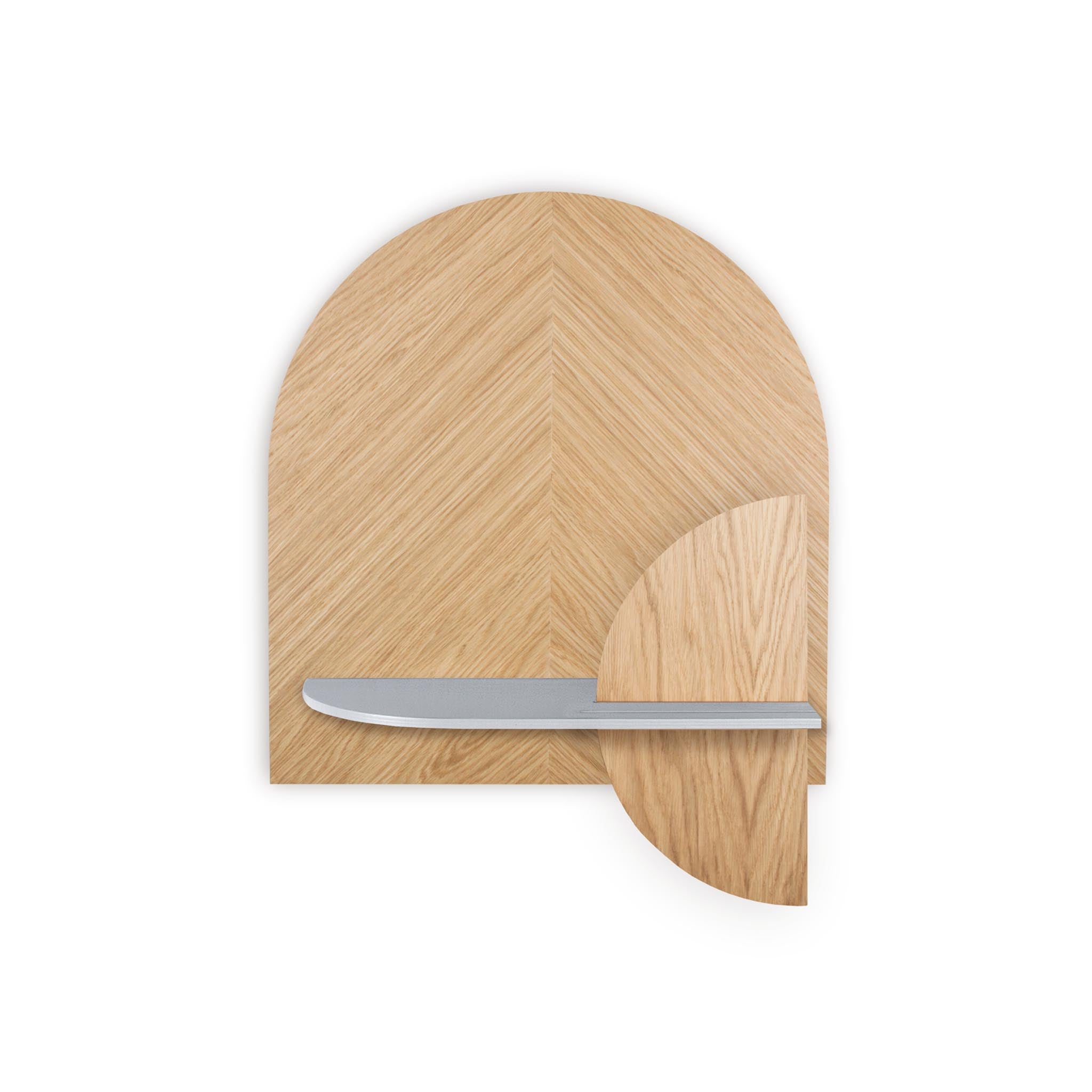 Étagère murale Alba DUO · Chêne en chevrons