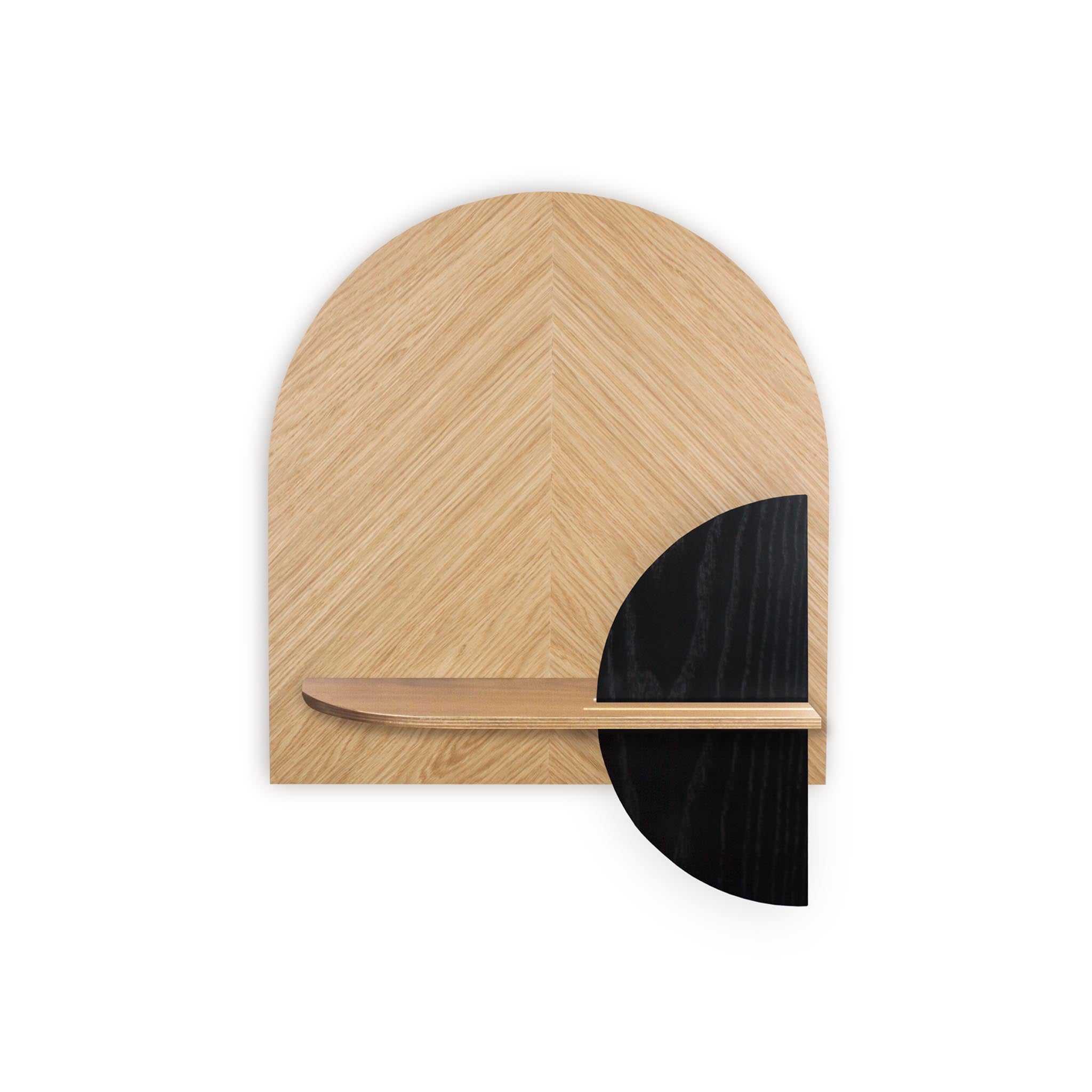 Étagère murale Alba DUO · Chêne en chevrons