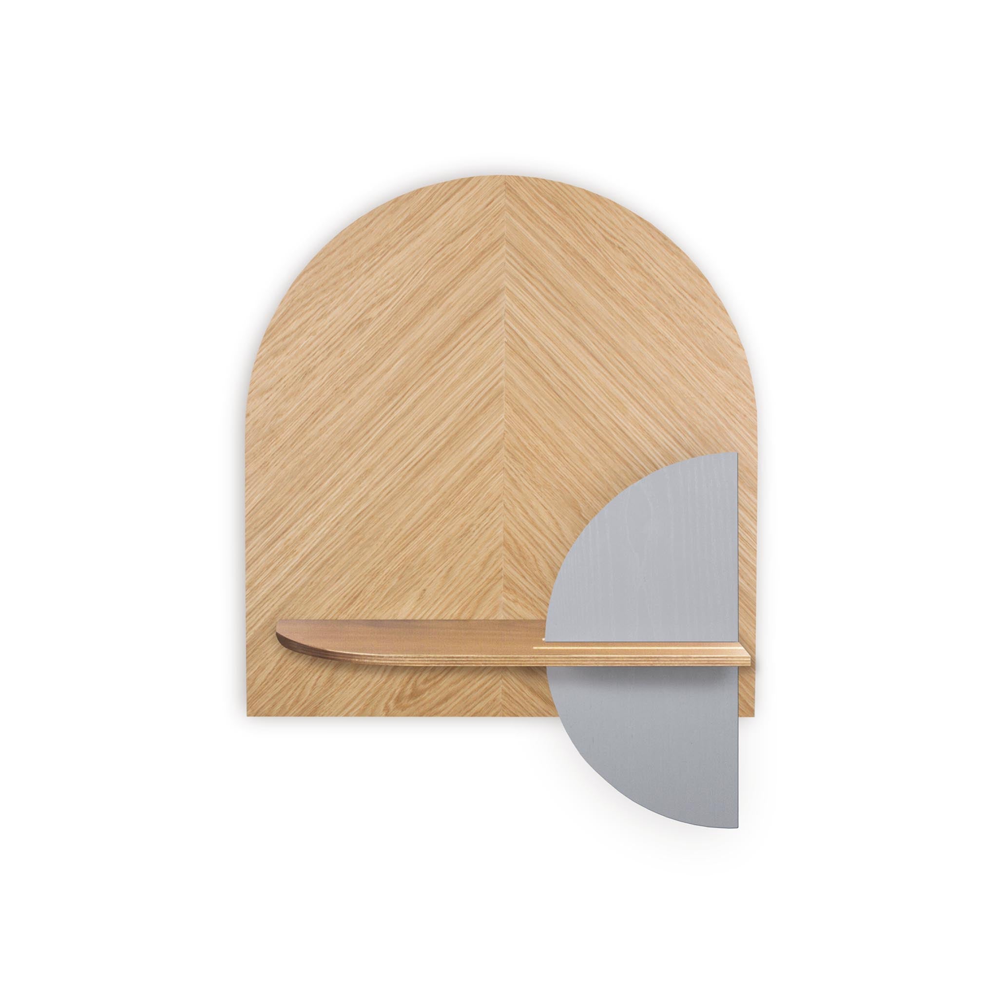 Étagère murale Alba DUO · Chêne en chevrons