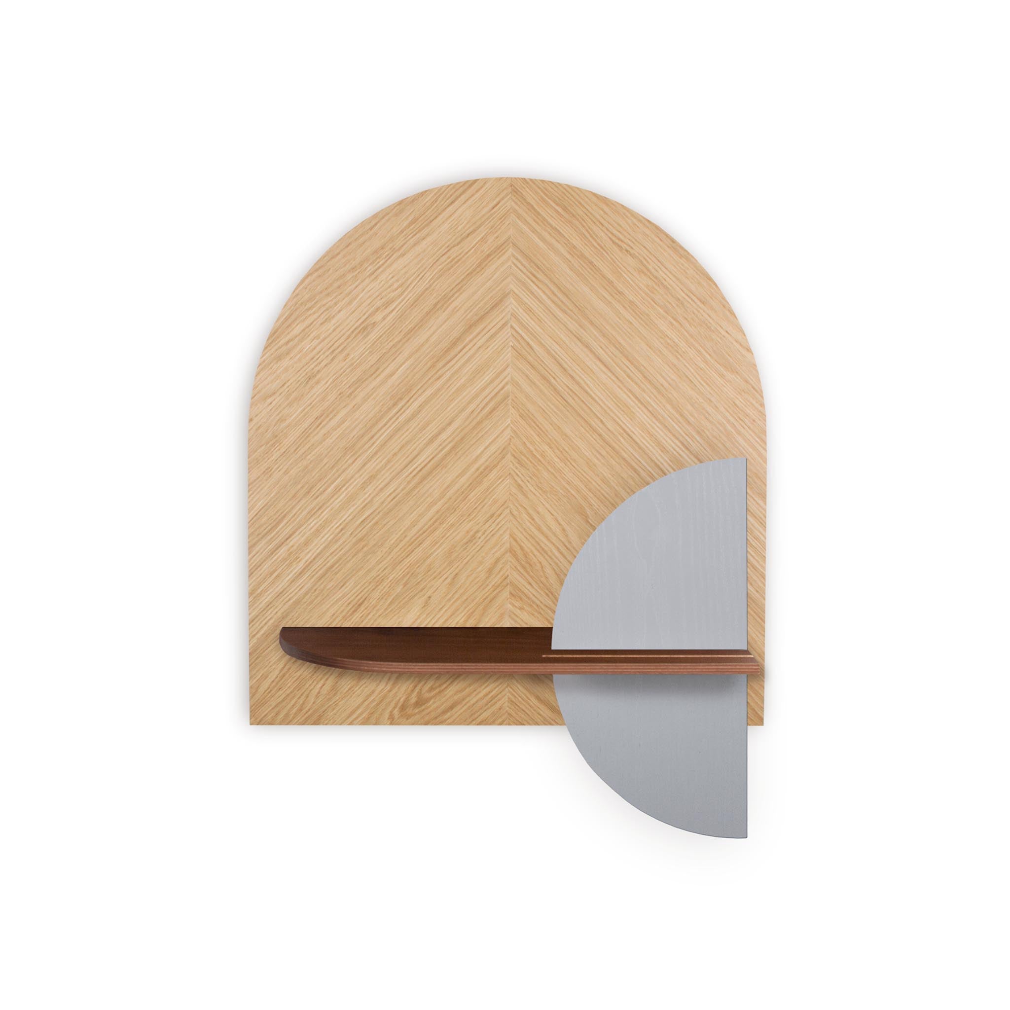 Étagère murale Alba DUO · Chêne en chevrons