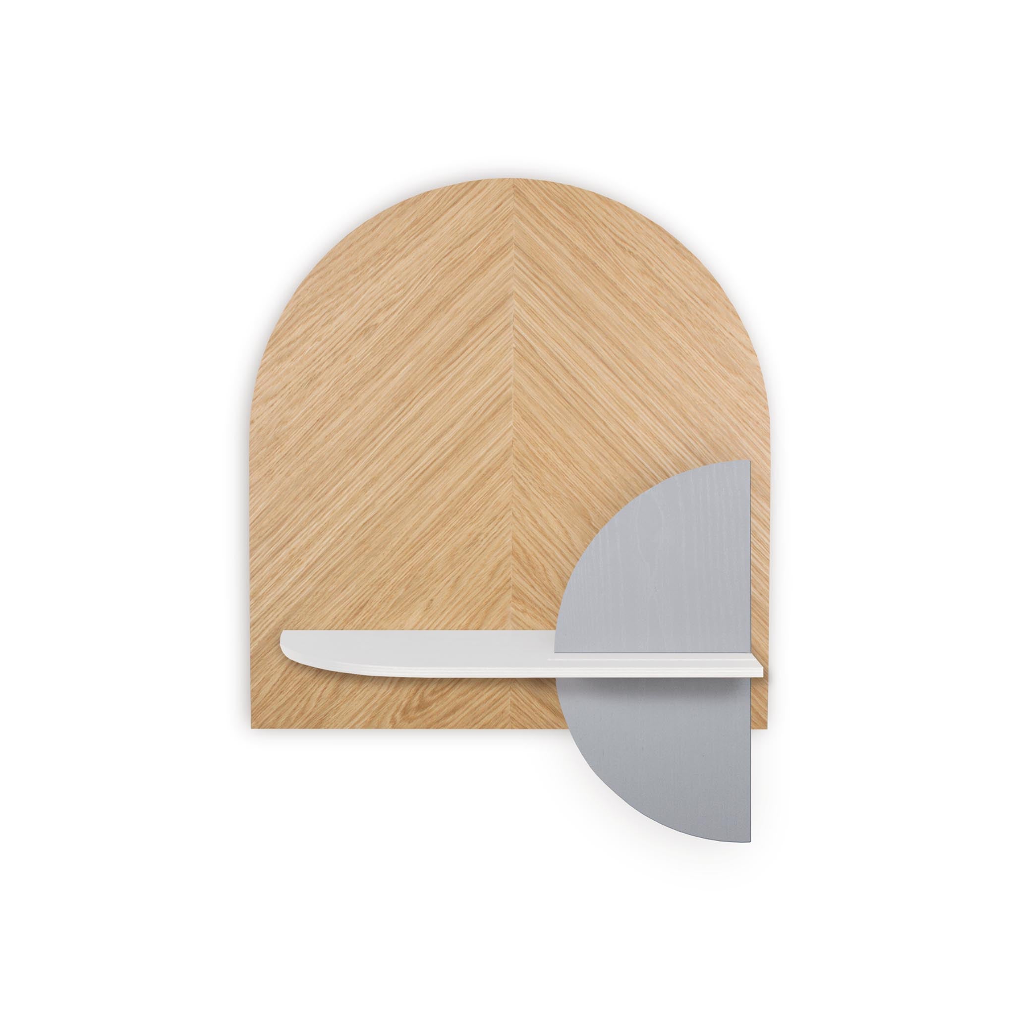 Étagère murale Alba DUO · Chêne en chevrons