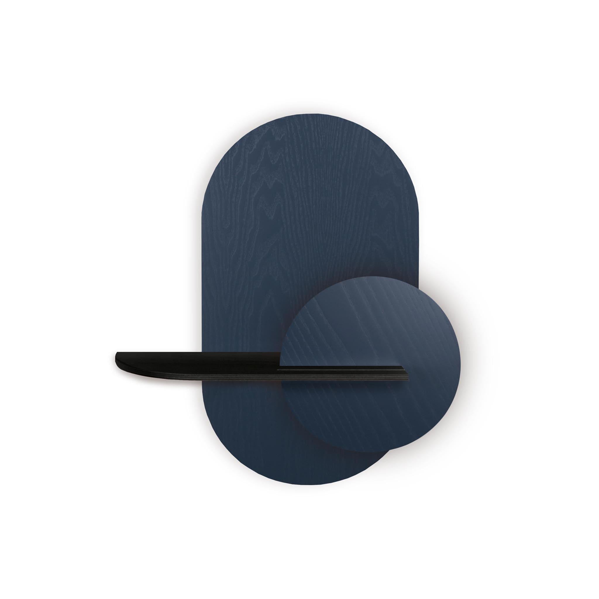 Alba Wall Shelf DUO · Blue oval