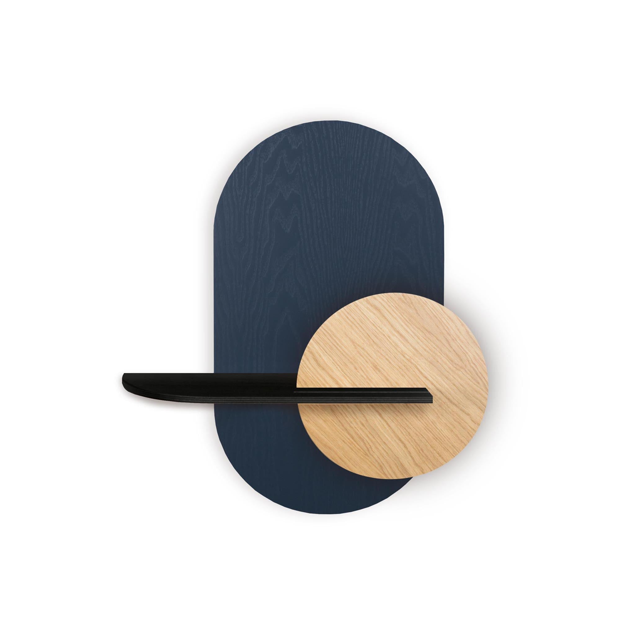 Alba Wall Shelf DUO · Blue oval