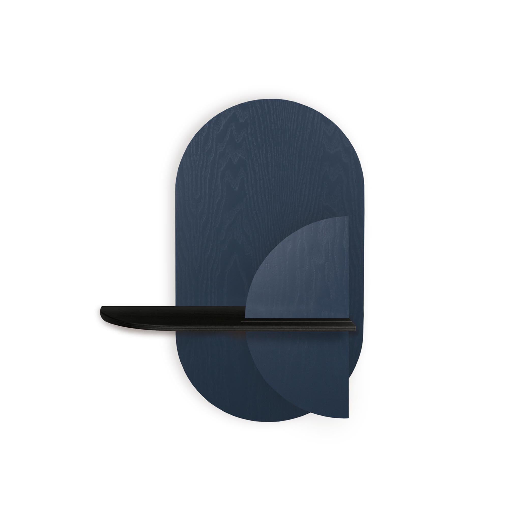 Alba Wall Shelf DUO · Blue oval