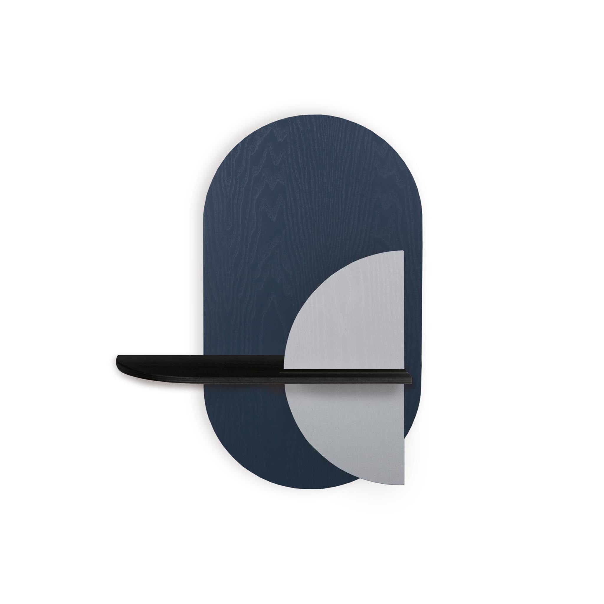 Alba Wall Shelf DUO · Blue oval